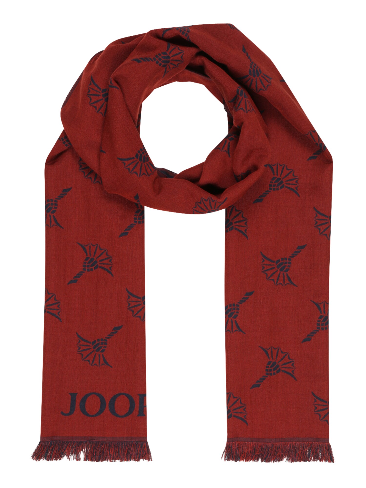 JOOP! Sál 'Feris'  sötétvörös / sötétkék