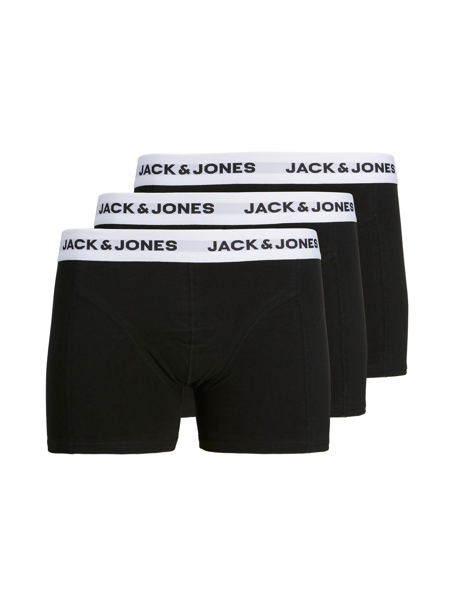 Jack & Jones Junior Alsónadrág  fekete / fehér