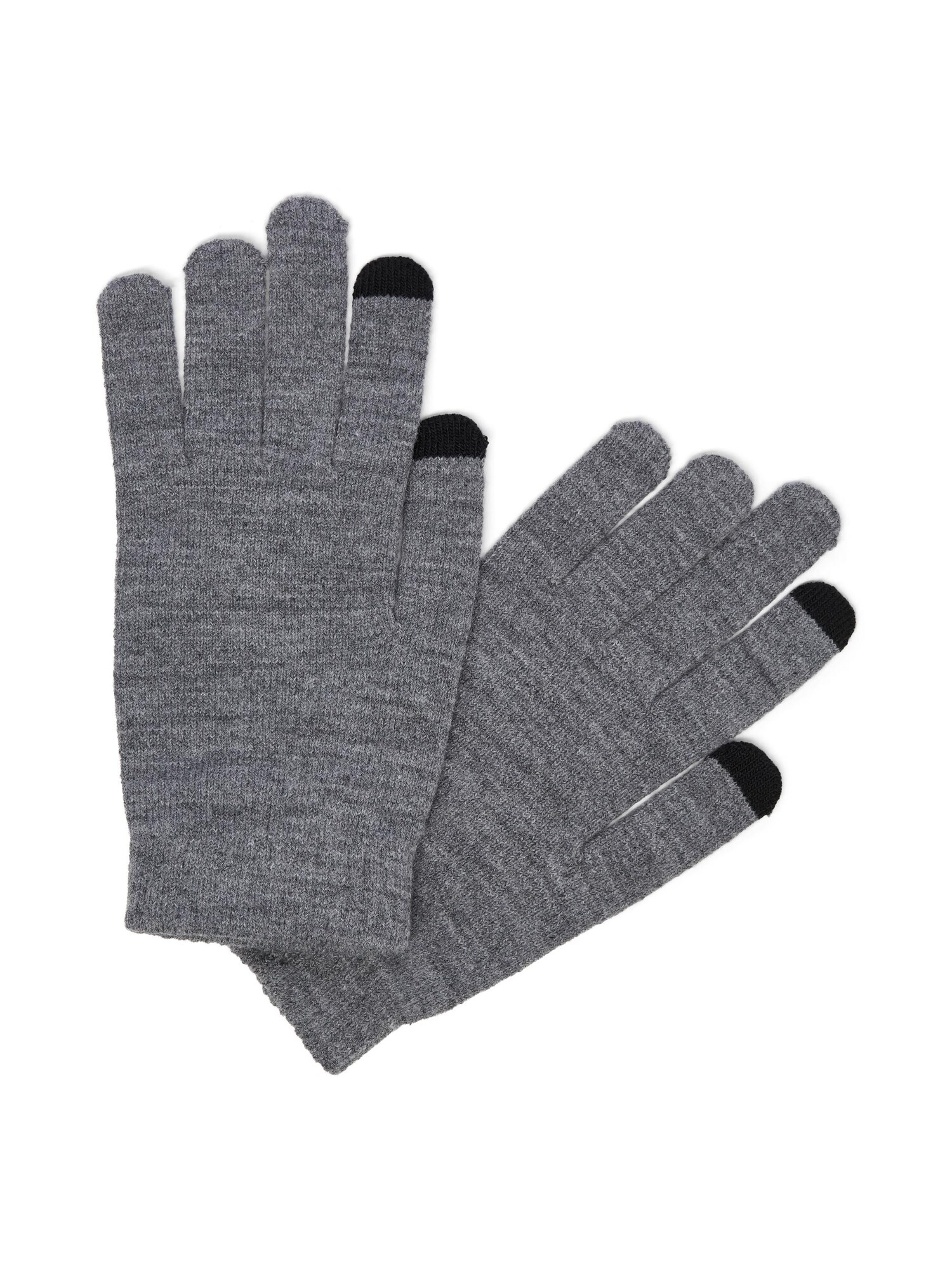 Jack & Jones Junior Kesztyűk 'Henry'  szürke / fekete