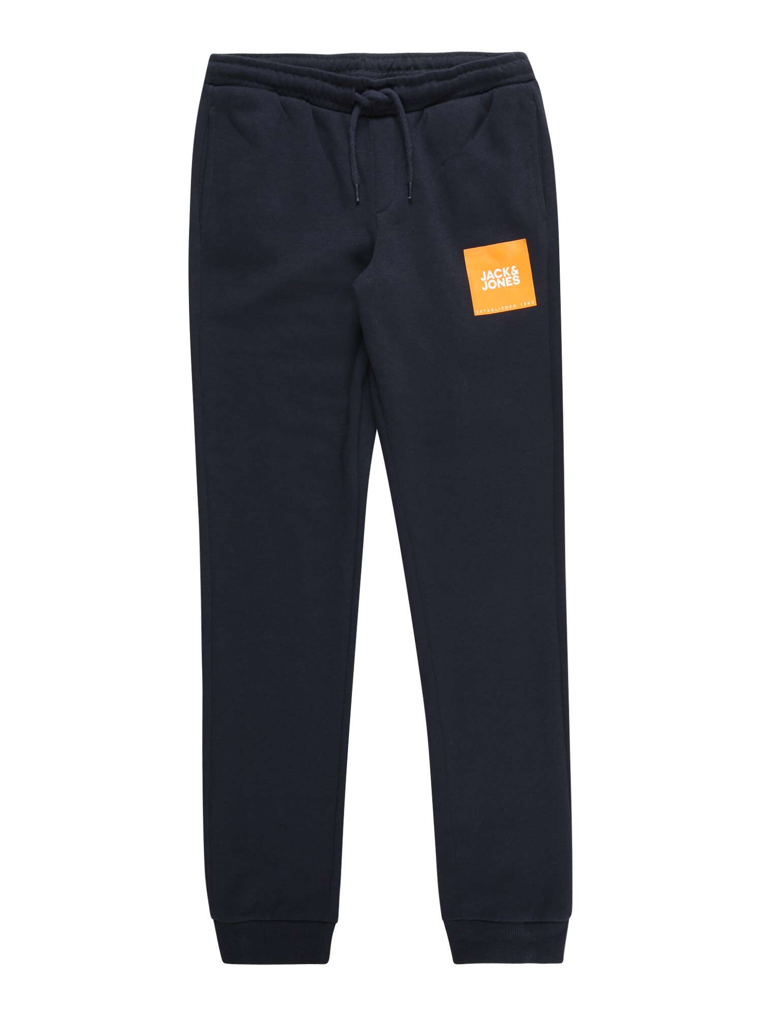 Jack & Jones Junior Nadrág 'GORDON LOCK'  éjkék / narancs / fehér