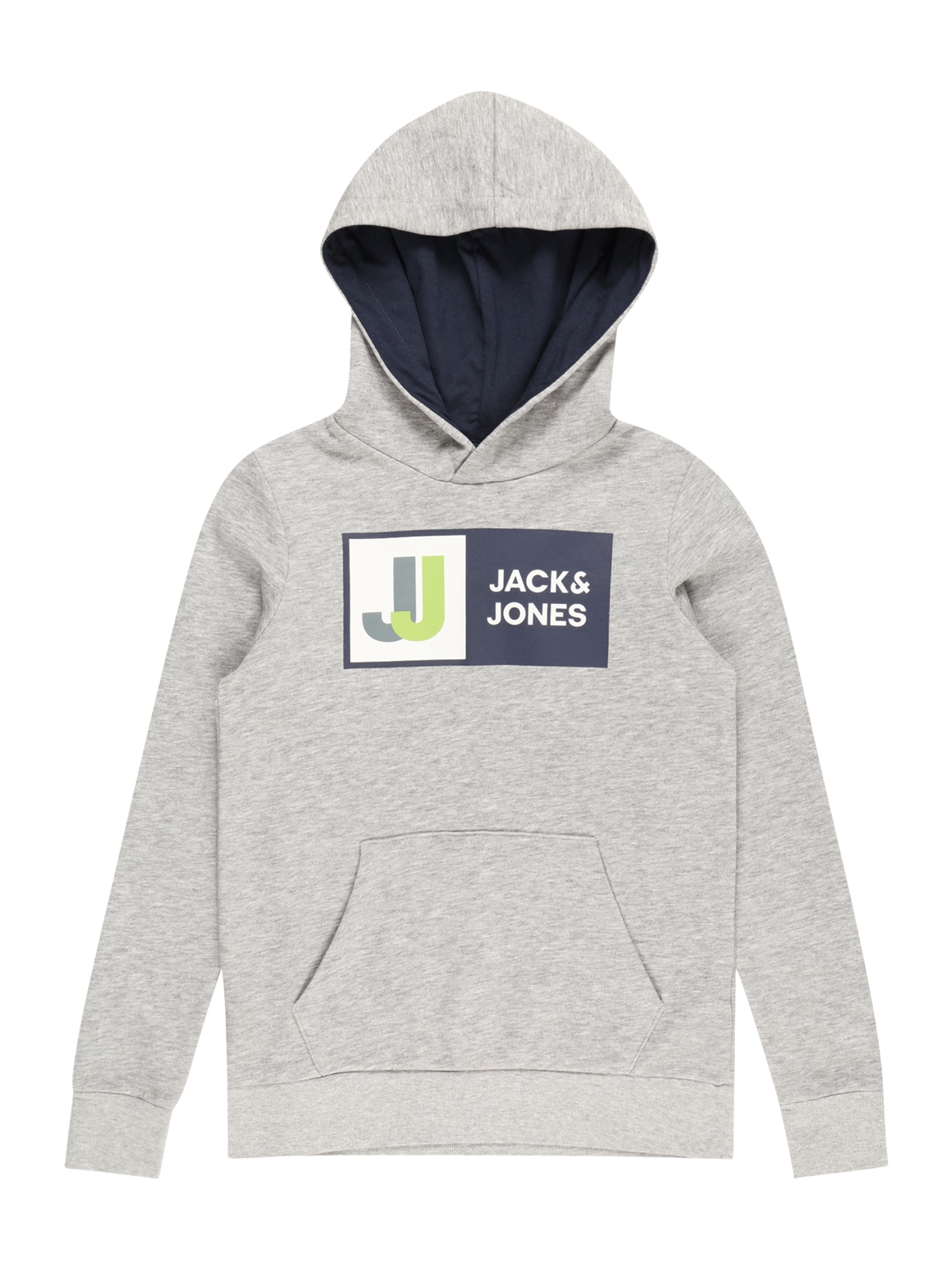 Jack & Jones Junior Tréning póló 'LOGAN'  szürke melír / vegyes színek