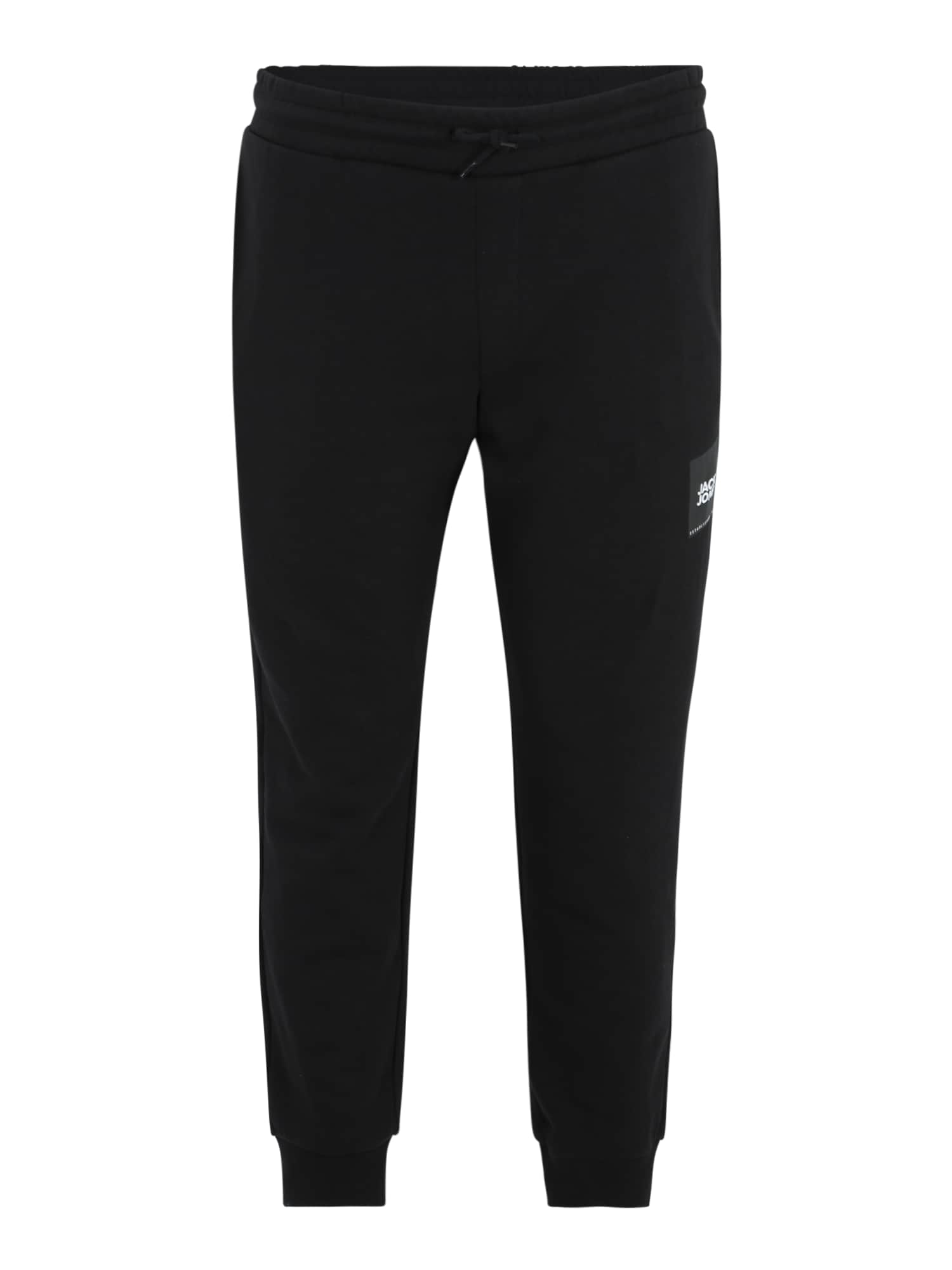 Jack & Jones Plus Nadrág 'Gordon'  fekete / fehér