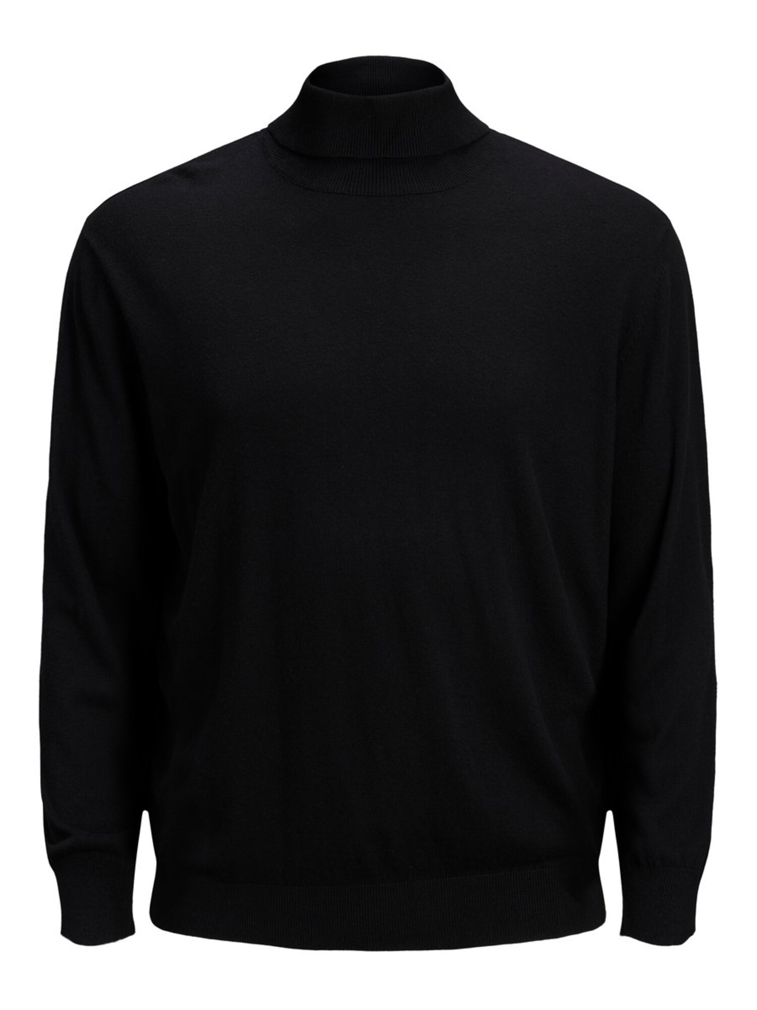 Jack & Jones Plus Pulóver 'JJEEMIL'  fekete