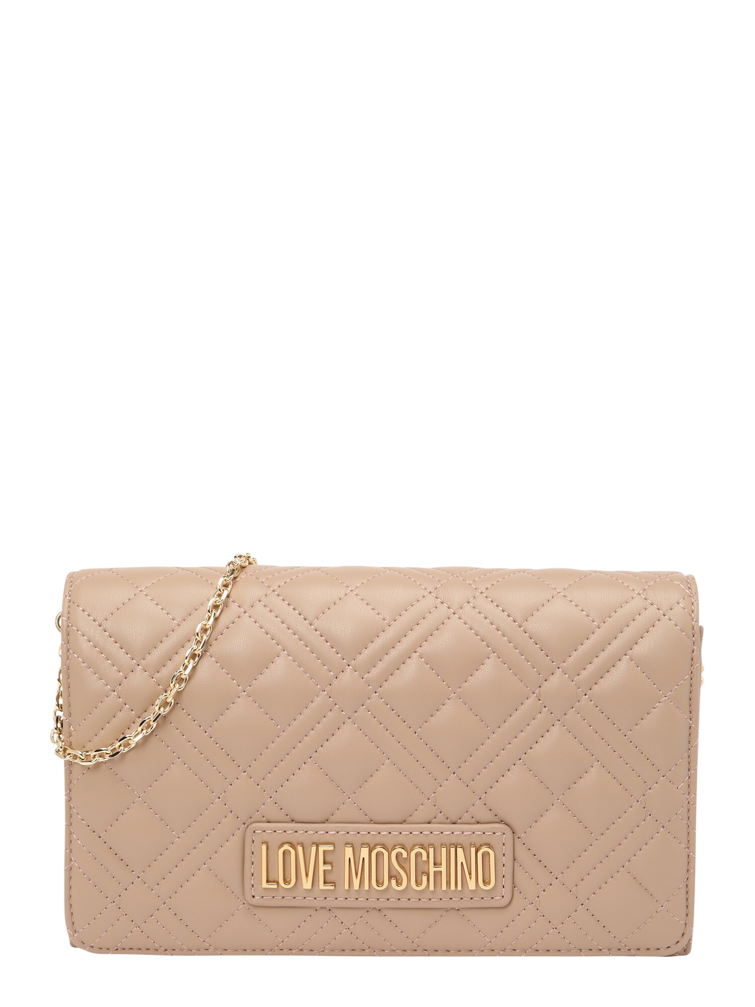 Love Moschino Party táska  sötét bézs / arany