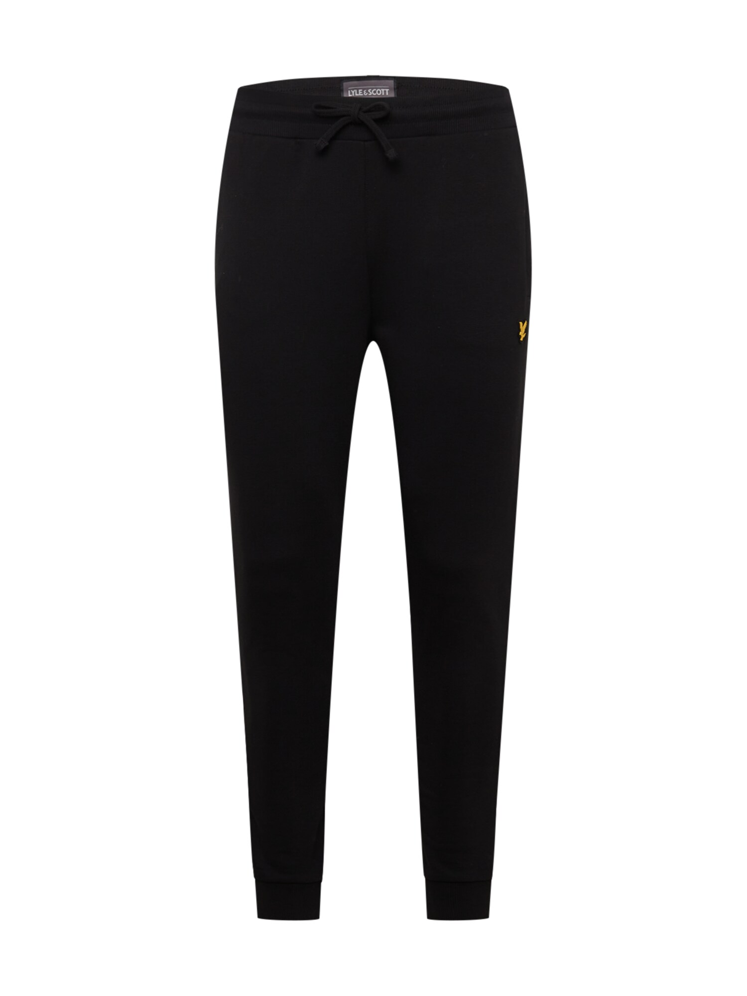 Lyle & Scott Nadrág  fekete / fehér / sárga