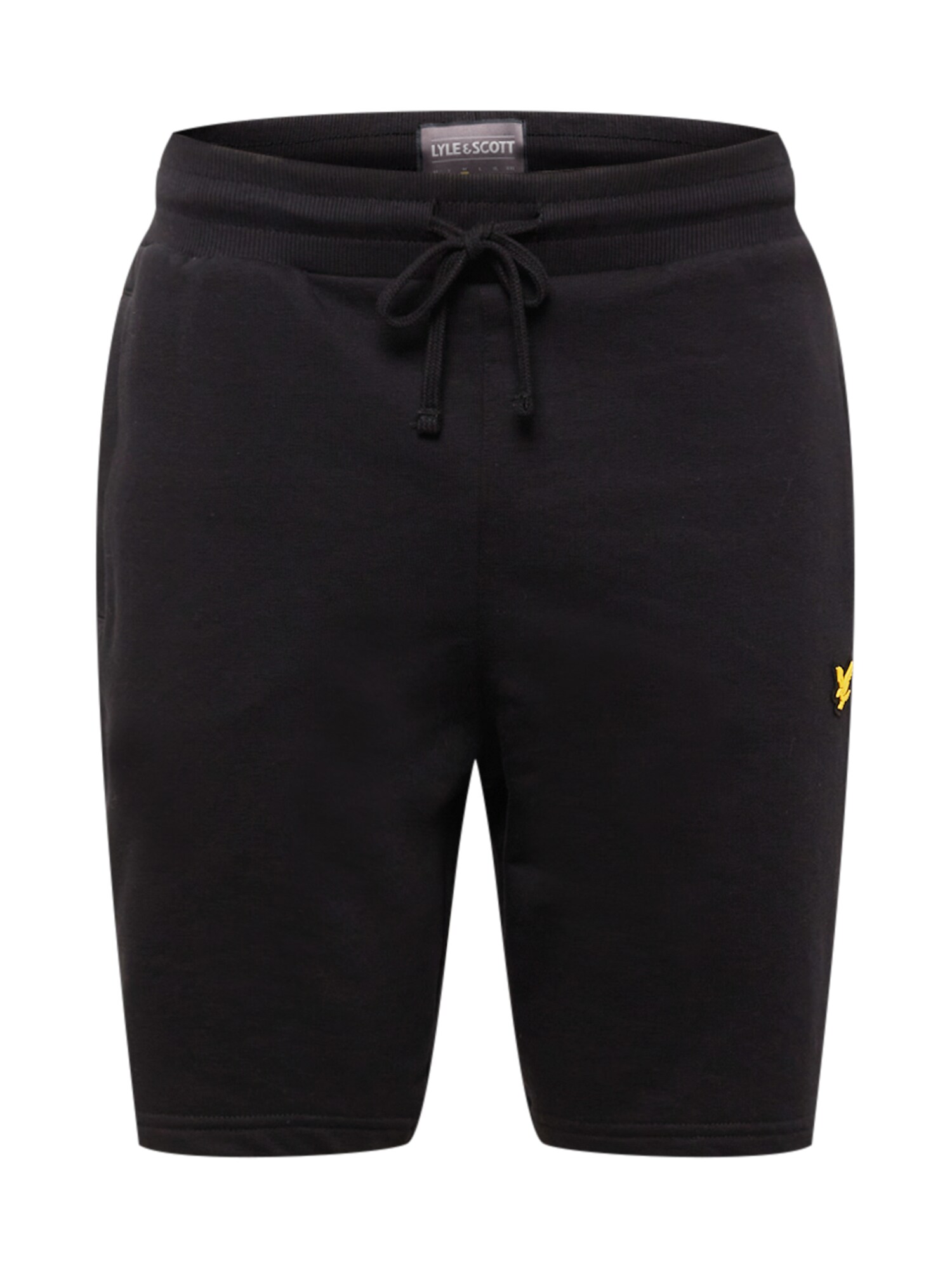 Lyle & Scott Nadrág  fekete / sárga / fehér