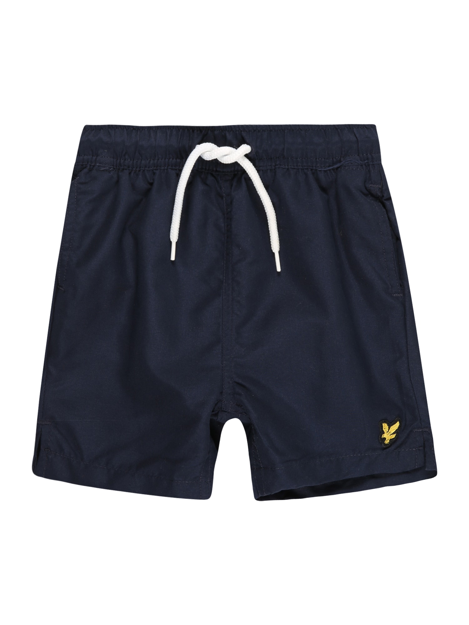 Lyle & Scott Rövid fürdőnadrágok  sötétkék / sárga / fekete