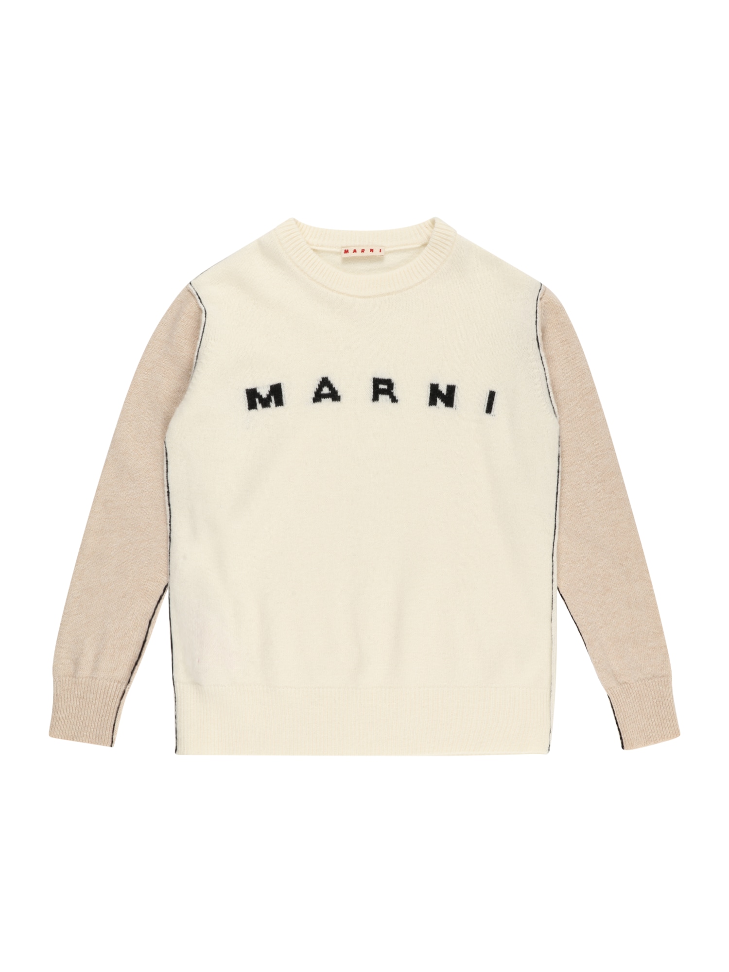 Marni Pulóver  krém / fekete / bézs melír