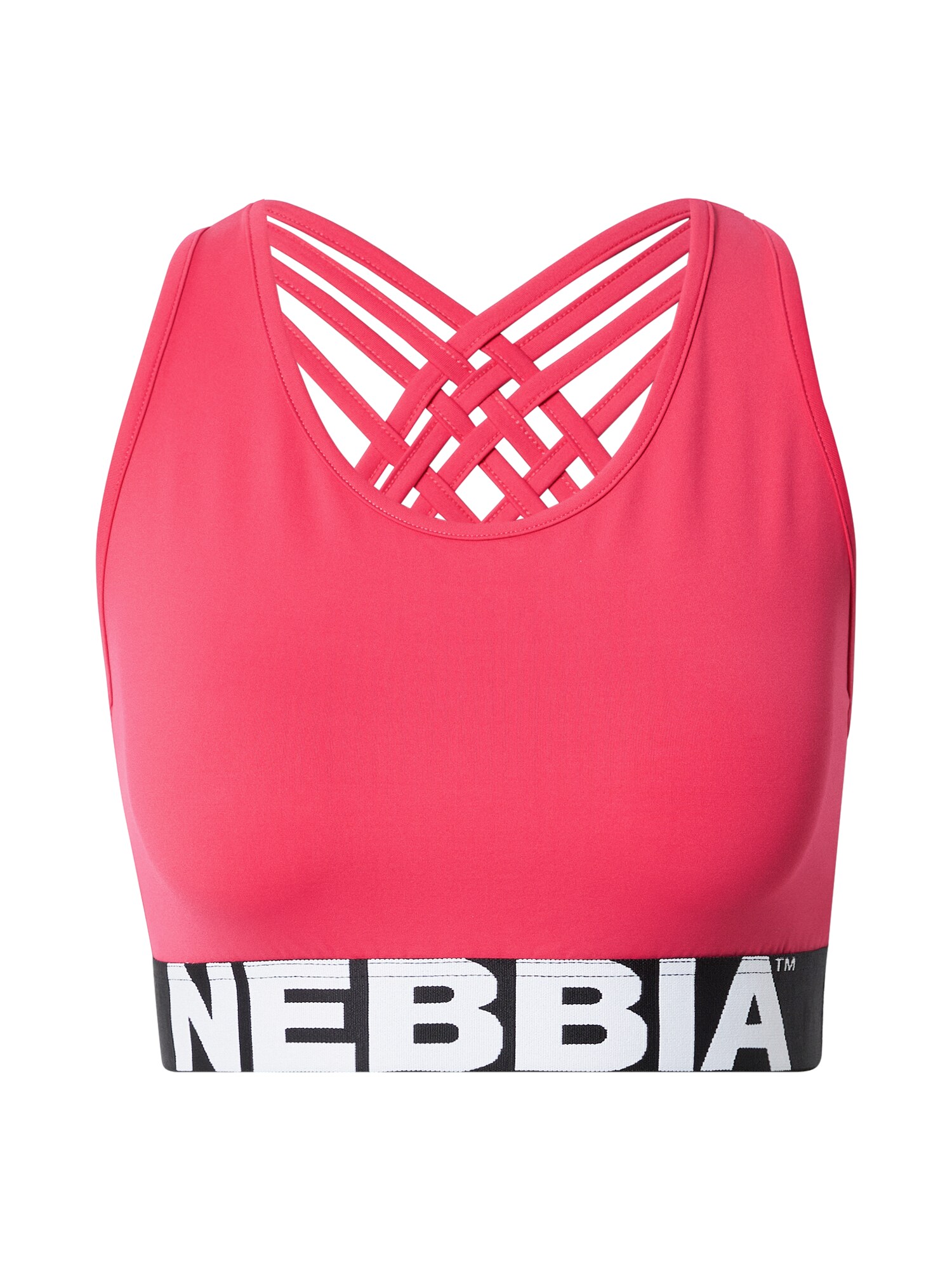 NEBBIA Sportmelltartók  rózsaszín / fekete / fehér