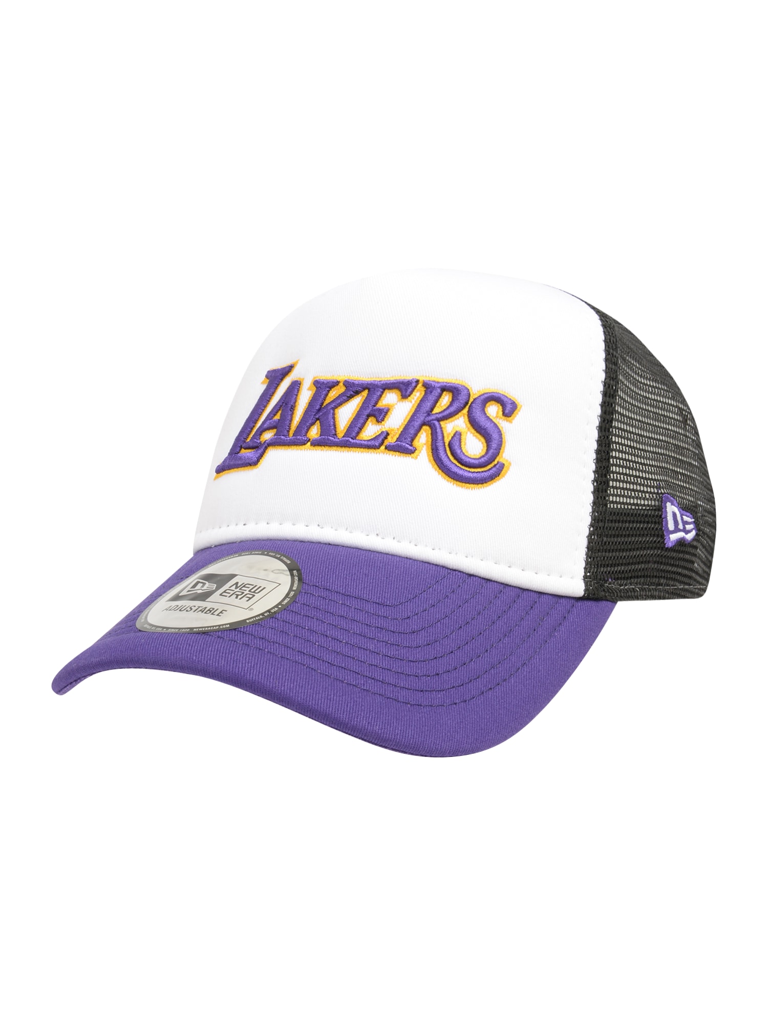 NEW ERA Sapkák 'TEAM'  sötétlila / fehér / sáfrány