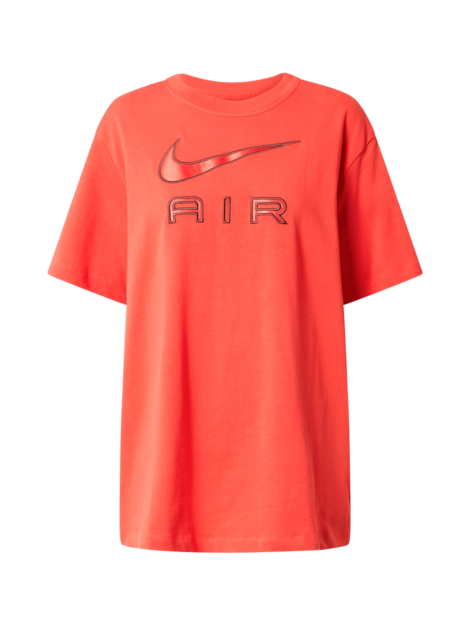 NIKE Funkcionális felső  sötét narancssárga / fekete
