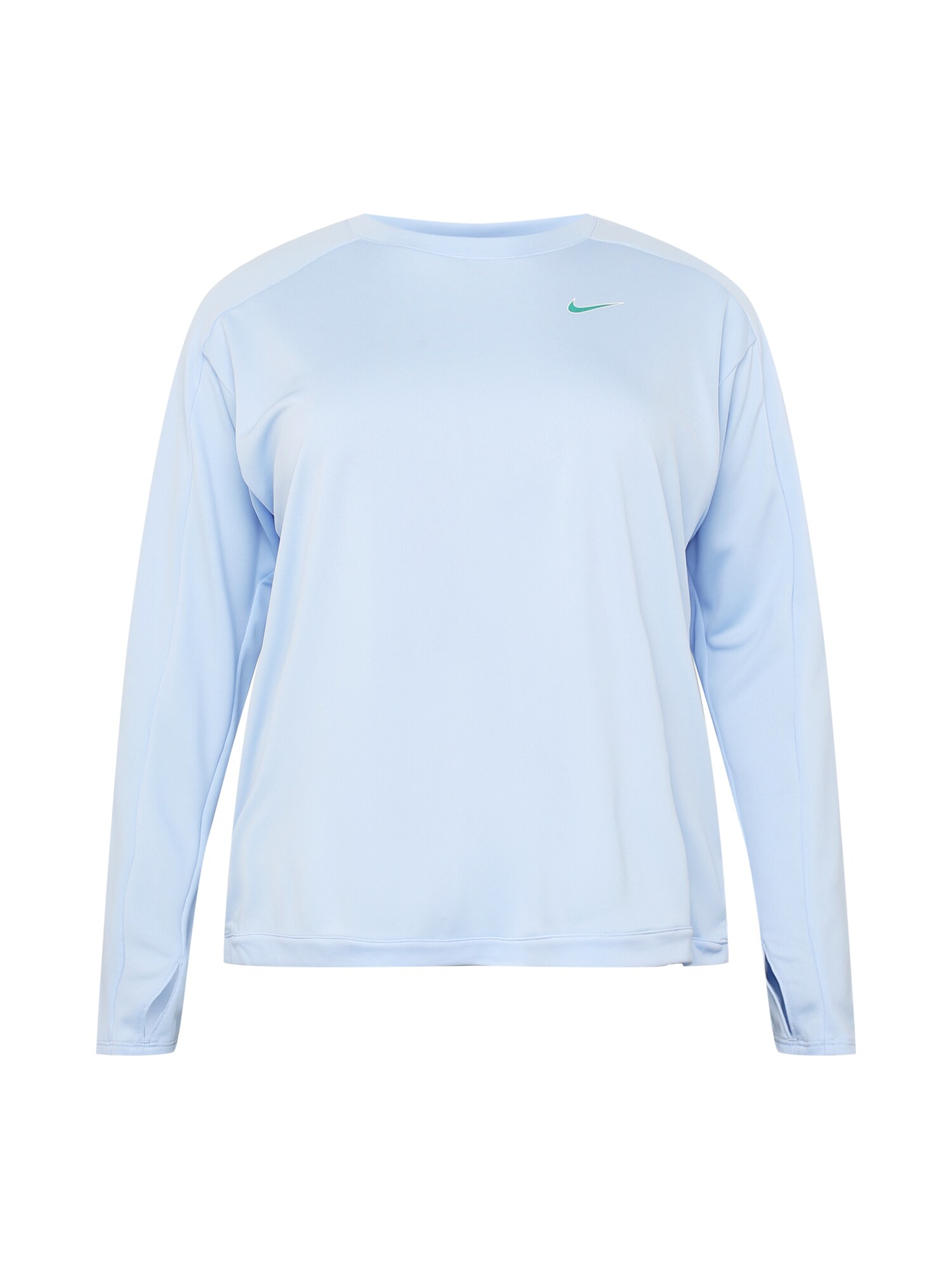 NIKE Funkcionális felső  világoskék / fehér / jáde