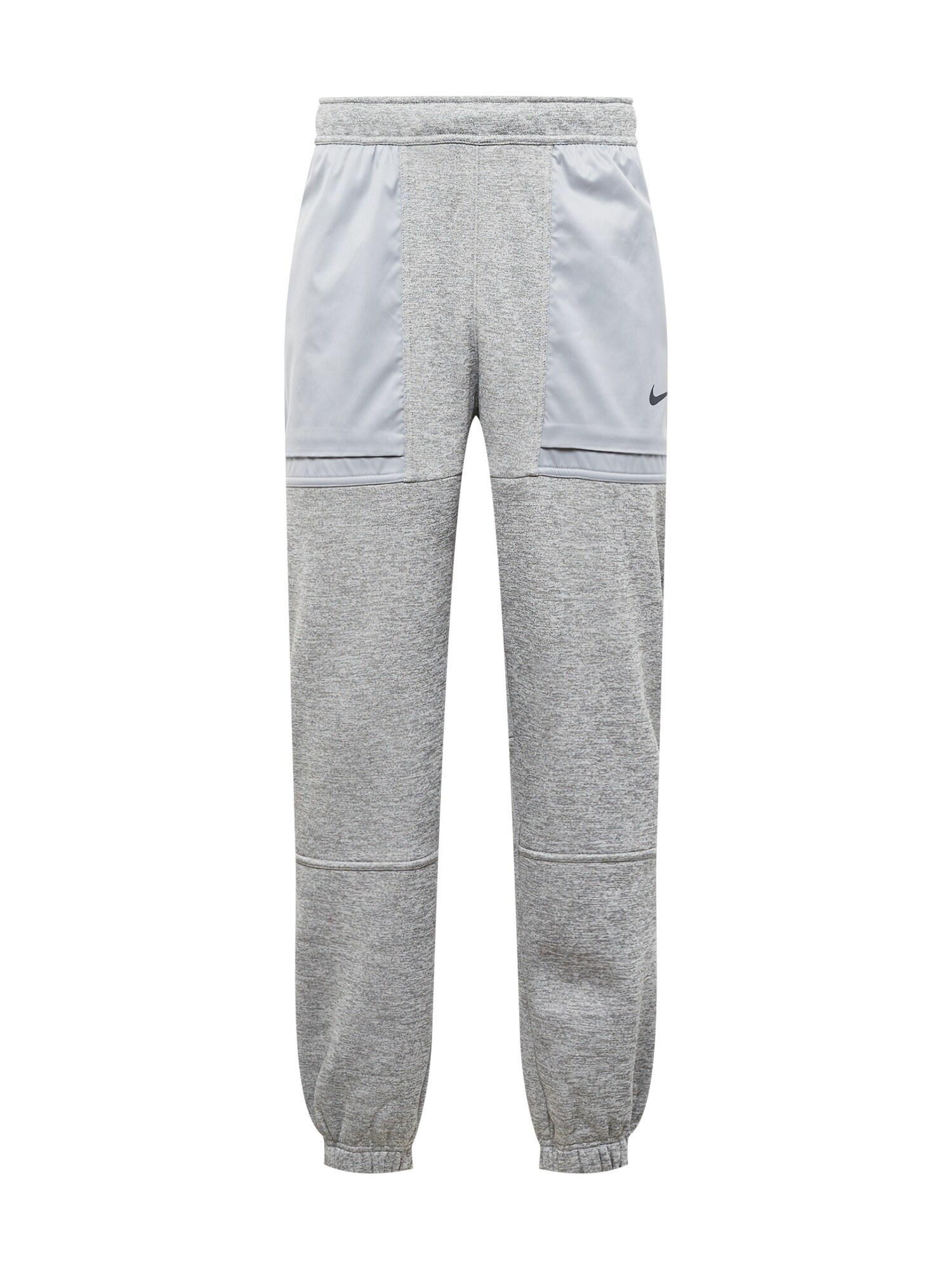 NIKE Sportnadrágok  szürke melír / ezüstszürke / fekete