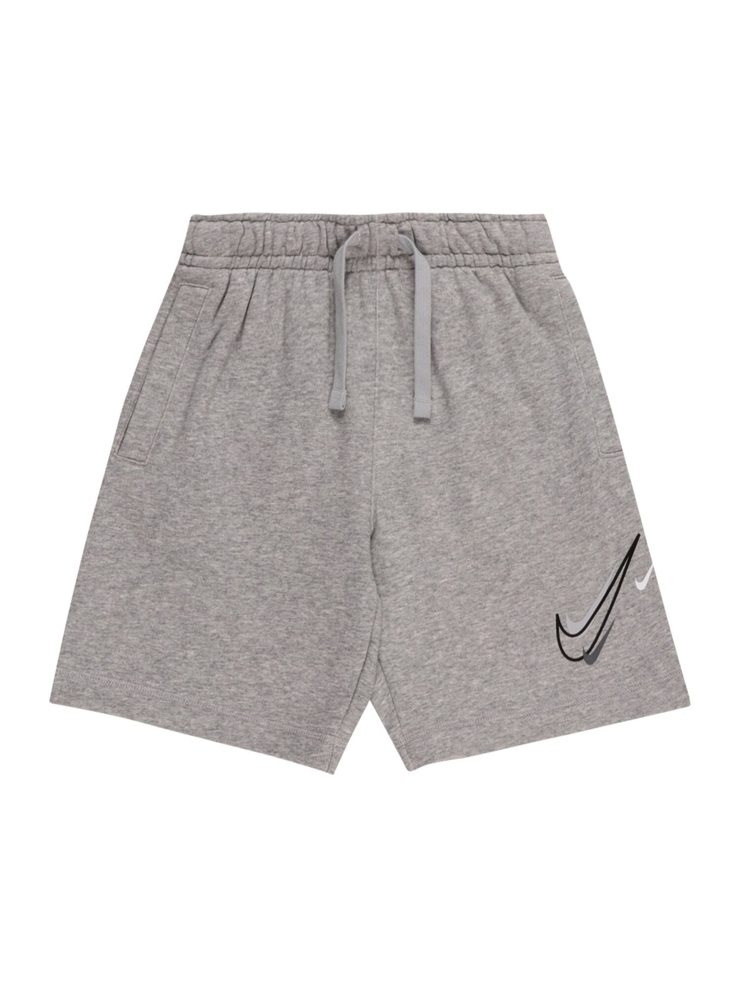 Nike Sportswear Nadrág  fekete / fehér / szürke melír / sötétszürke