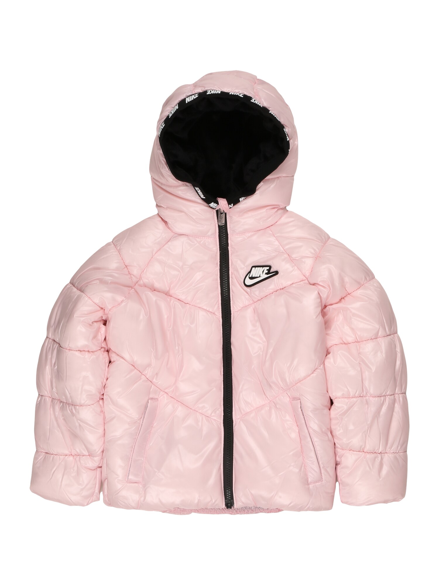 Nike Sportswear Téli dzseki  rózsaszín / fehér / fekete