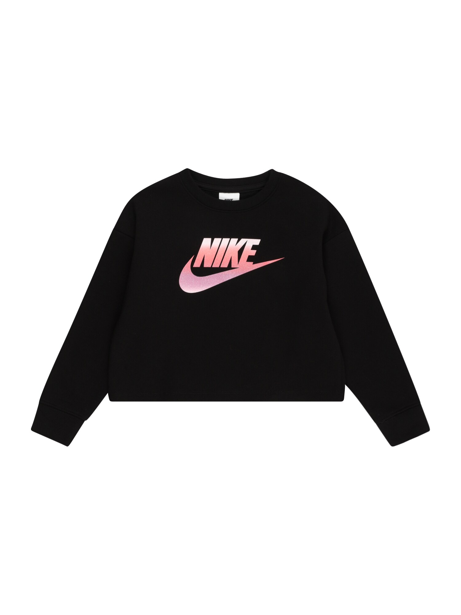 Nike Sportswear Tréning póló  fekete / fehér / korál / orchidea