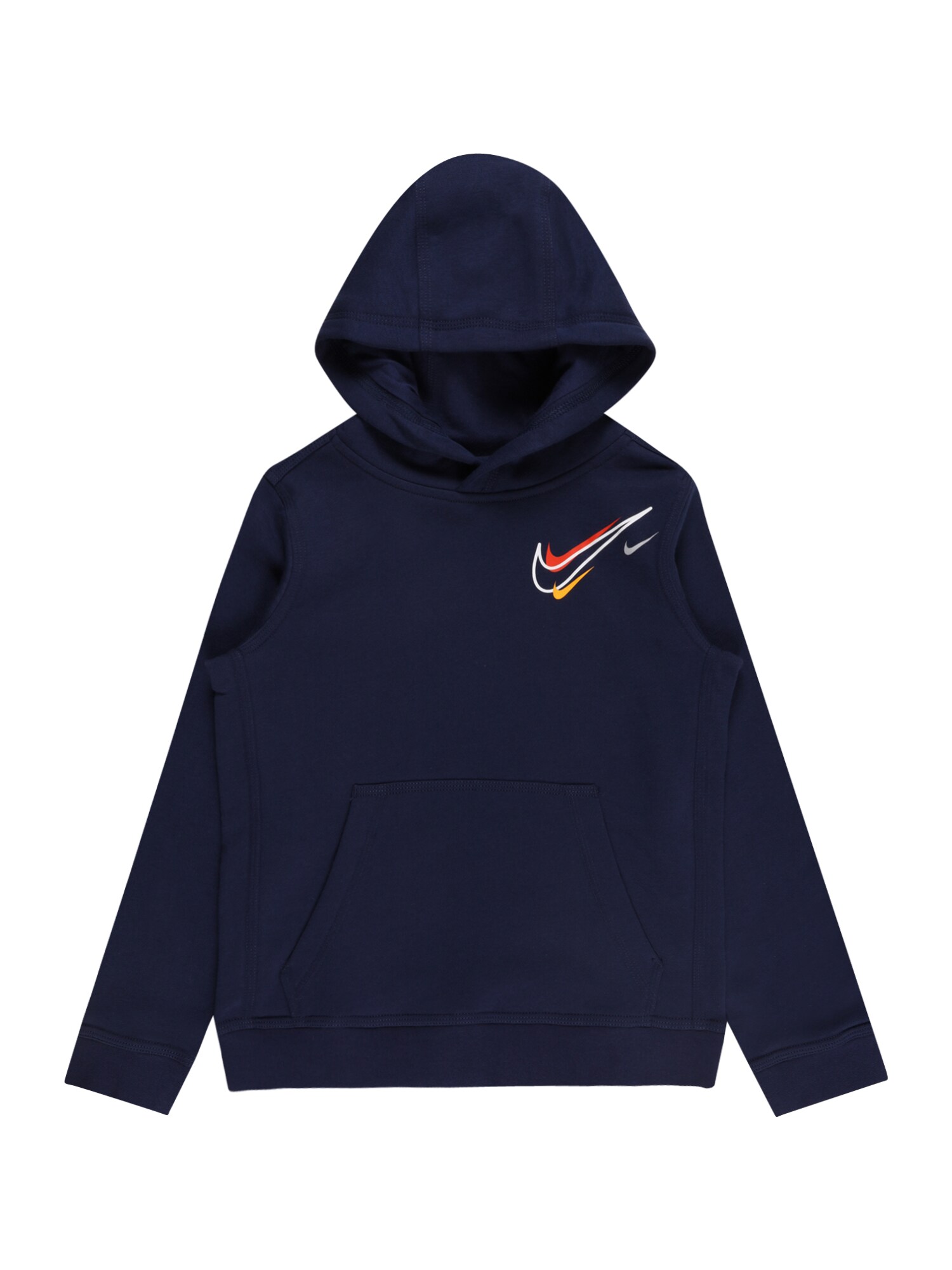 Nike Sportswear Tréning póló  tengerészkék / fehér / piros / aranysárga