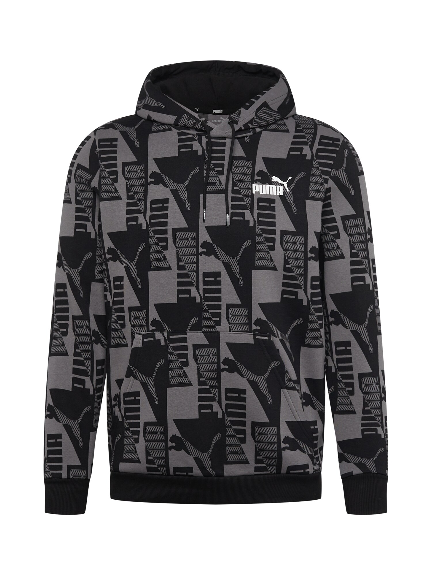 PUMA Sport szabadidős felsők  fekete / sötétszürke / fehér