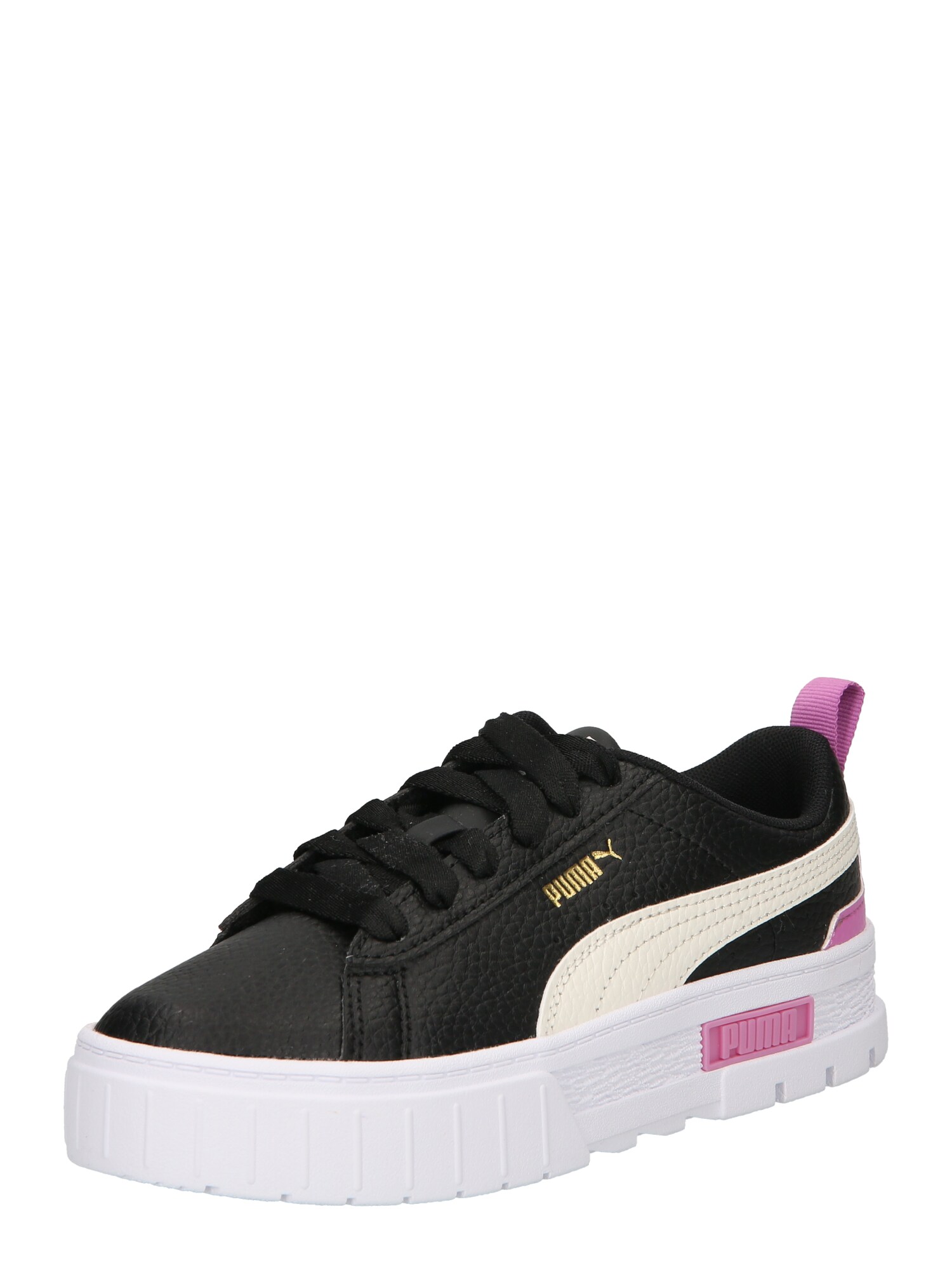 PUMA Sportcipő 'Mayze'  fekete / bézs / lila / arany
