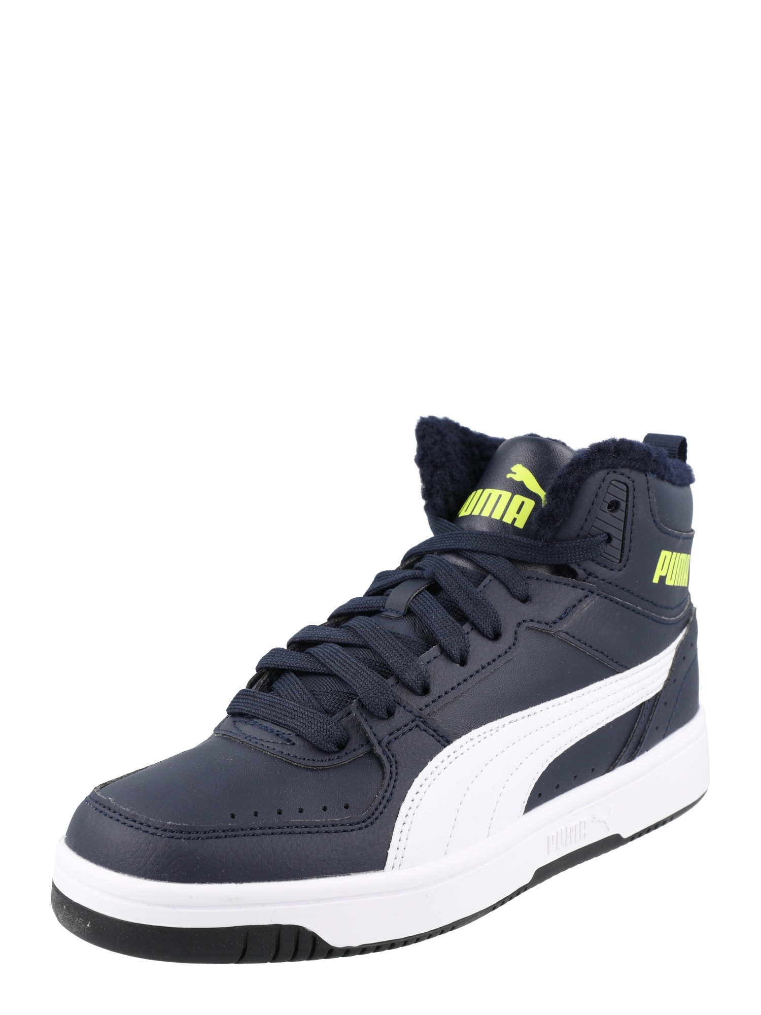 PUMA Sportcipő  tengerészkék / fehér / limone