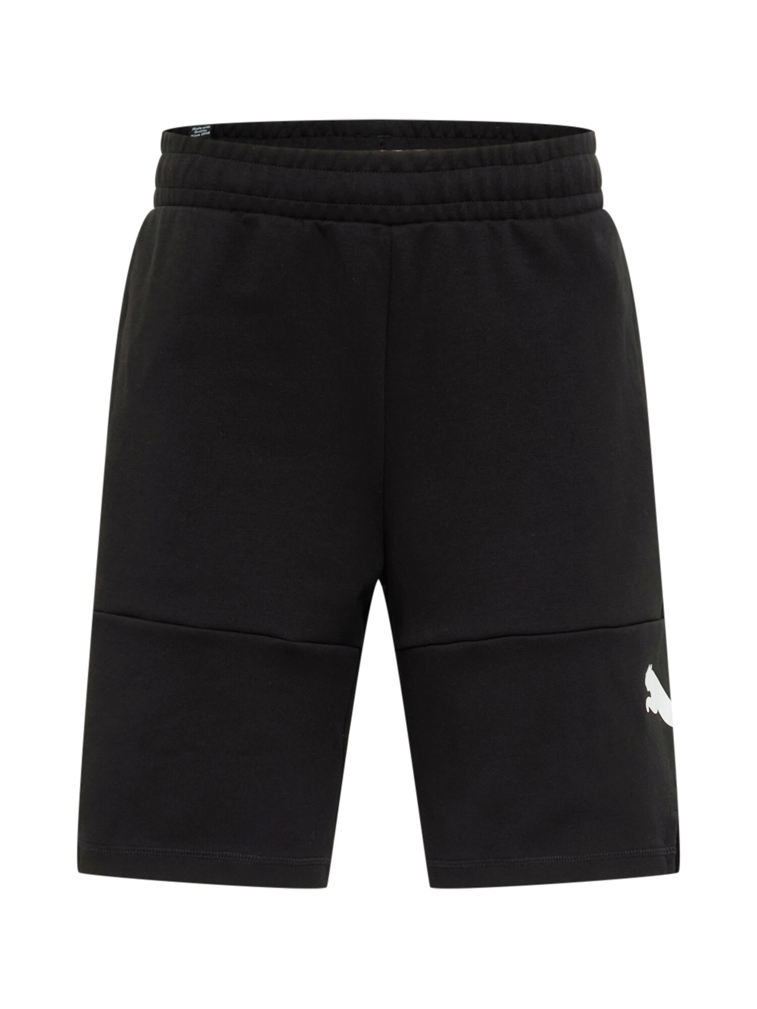 PUMA Sportnadrágok  fekete / fehér