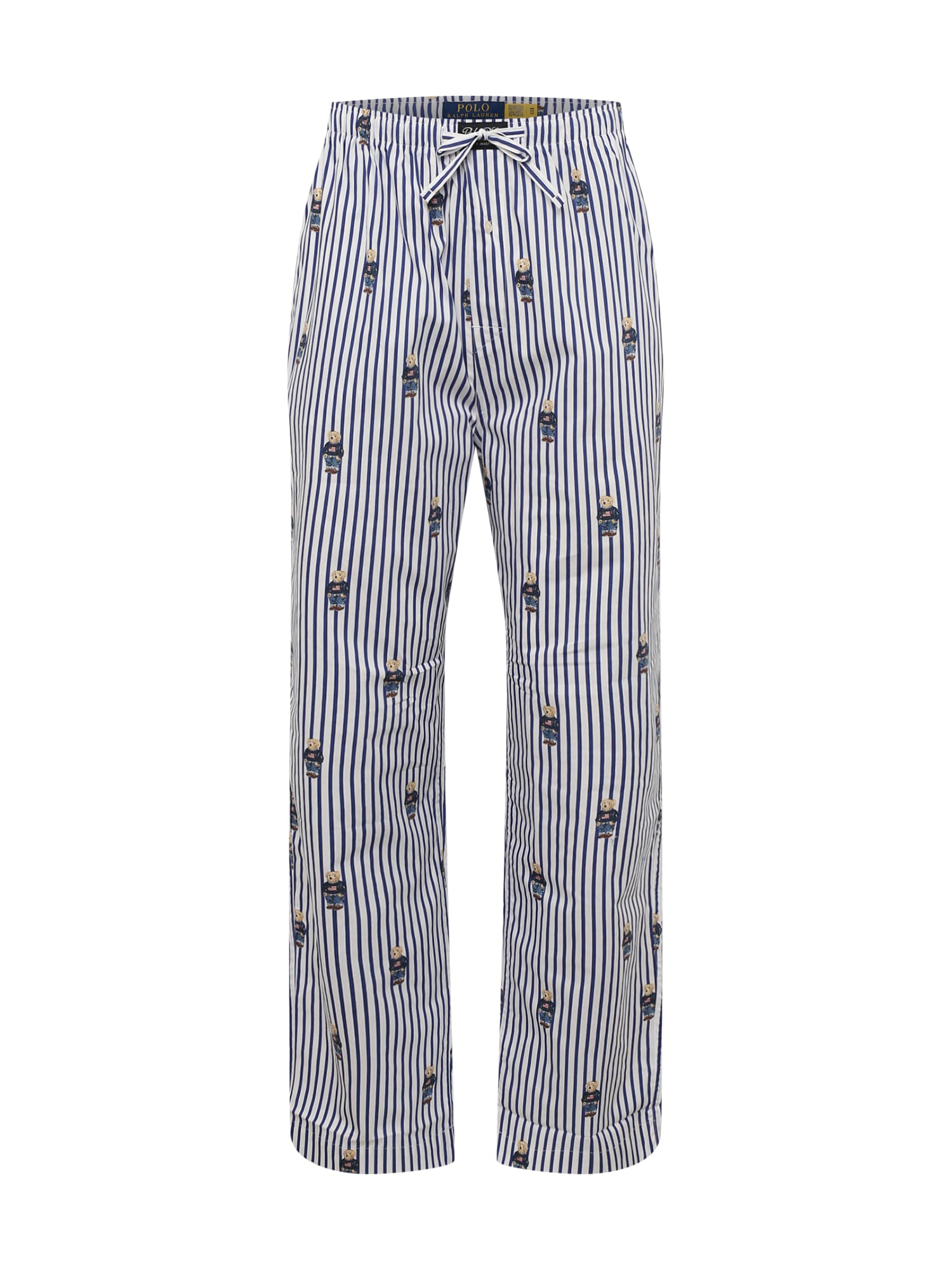 Polo Ralph Lauren Pizsama nadrágok  fehér / tengerészkék / bézs