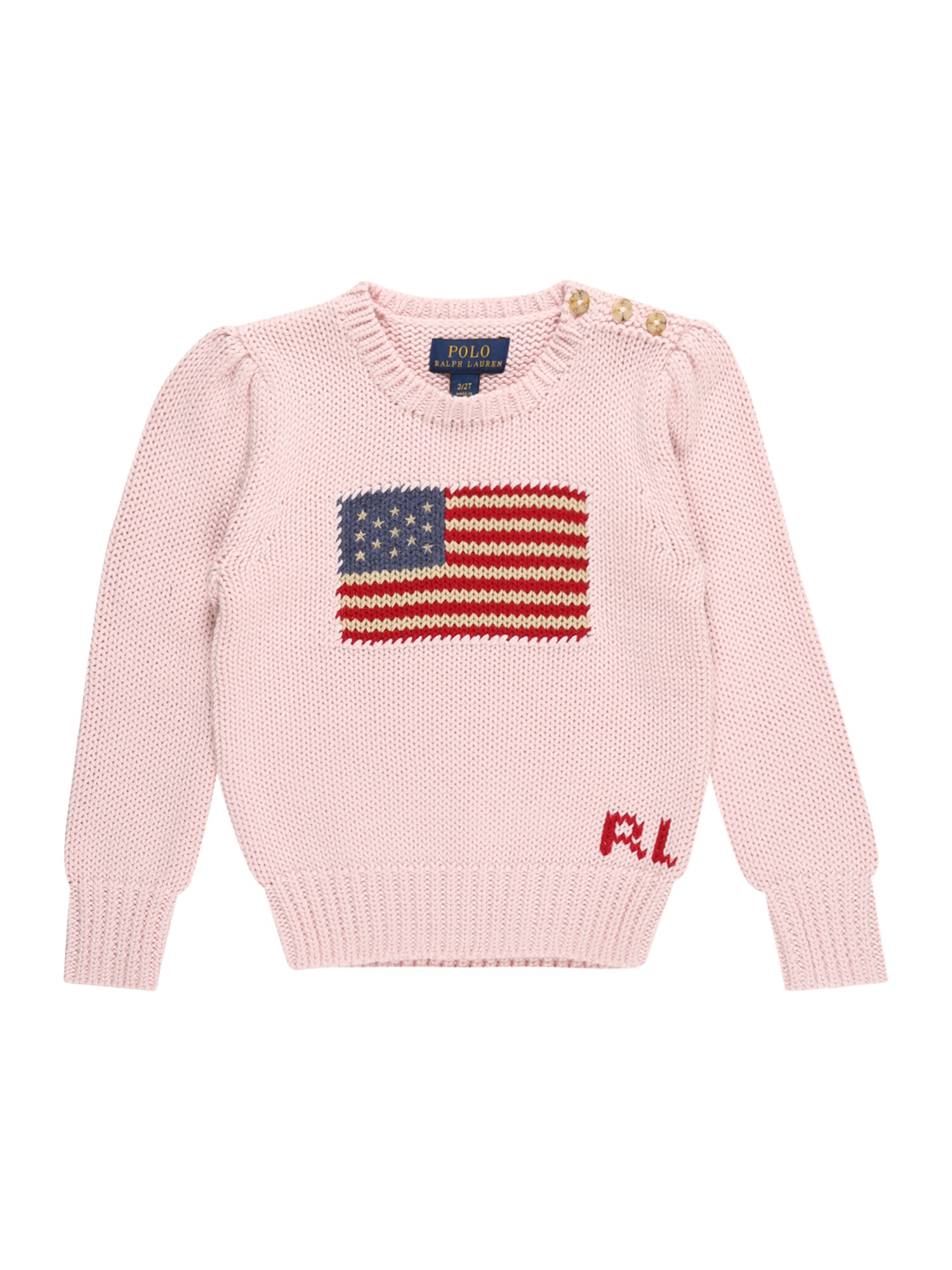 Polo Ralph Lauren Pulóver  rózsaszín / piros / tengerészkék / homok