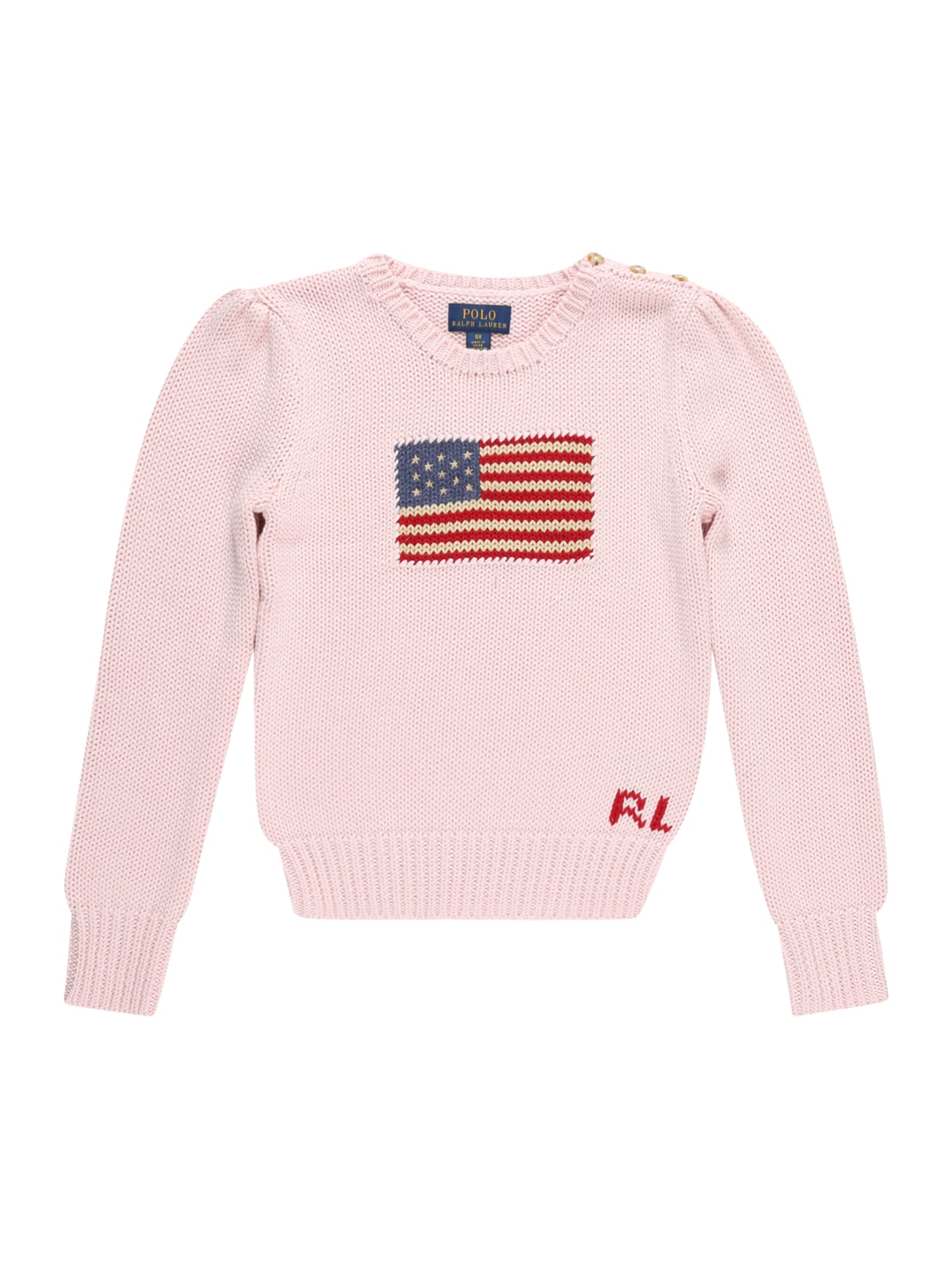 Polo Ralph Lauren Pulóver  rózsaszín / tengerészkék / barna / piros