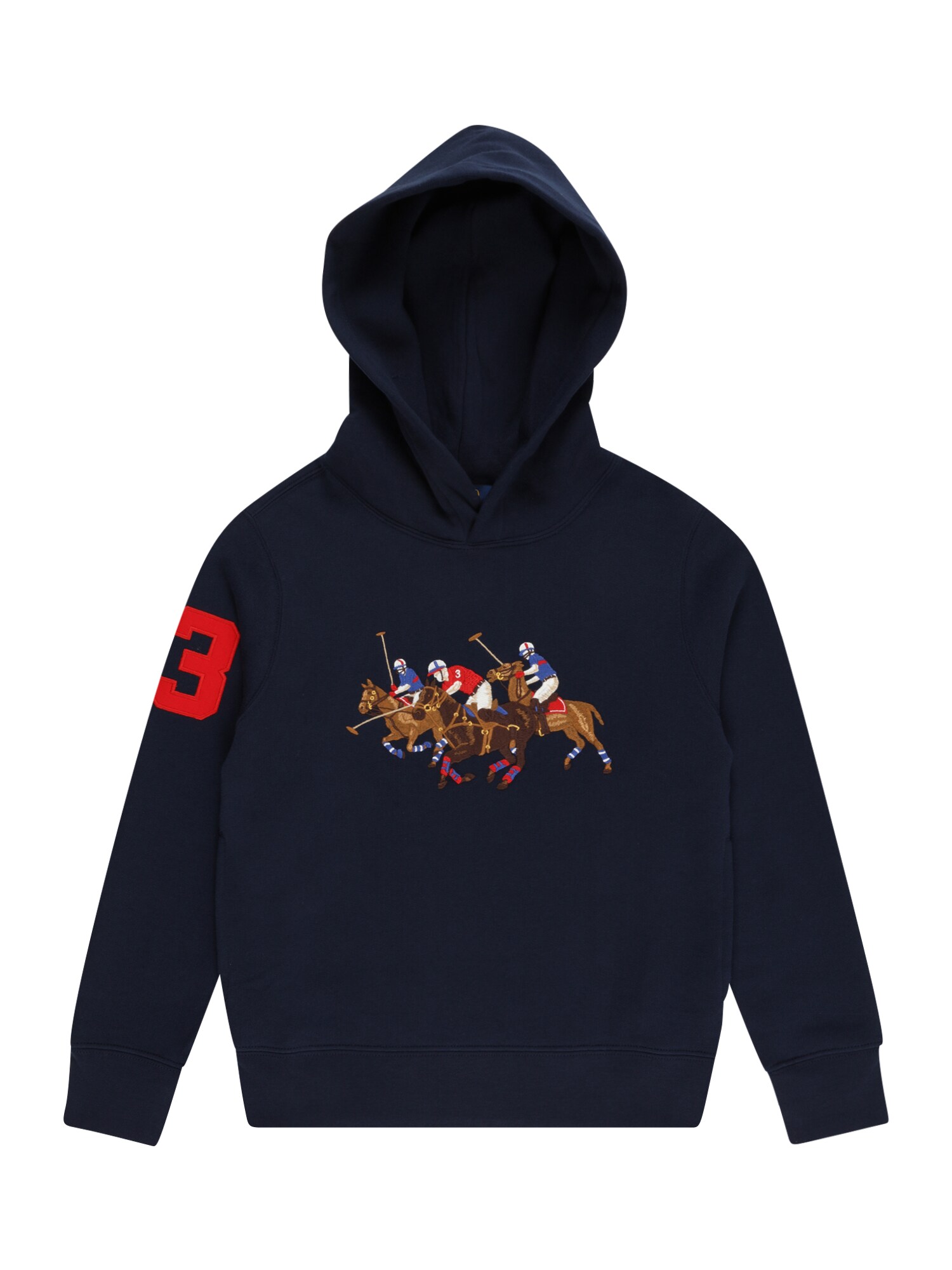 Polo Ralph Lauren Tréning póló  sötétkék / barna / piros / fehér