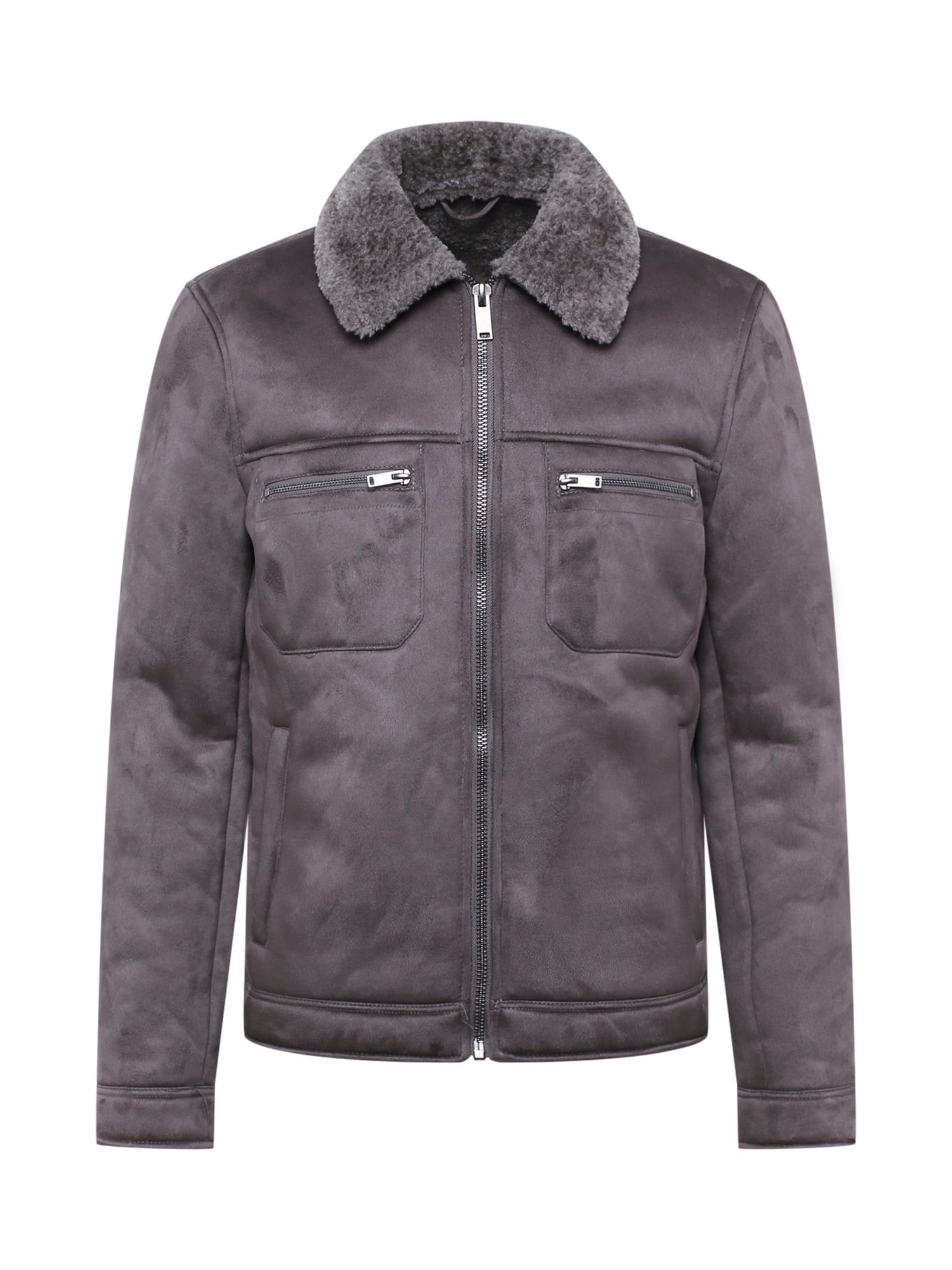 River Island Átmeneti dzseki 'BORG'  grafit
