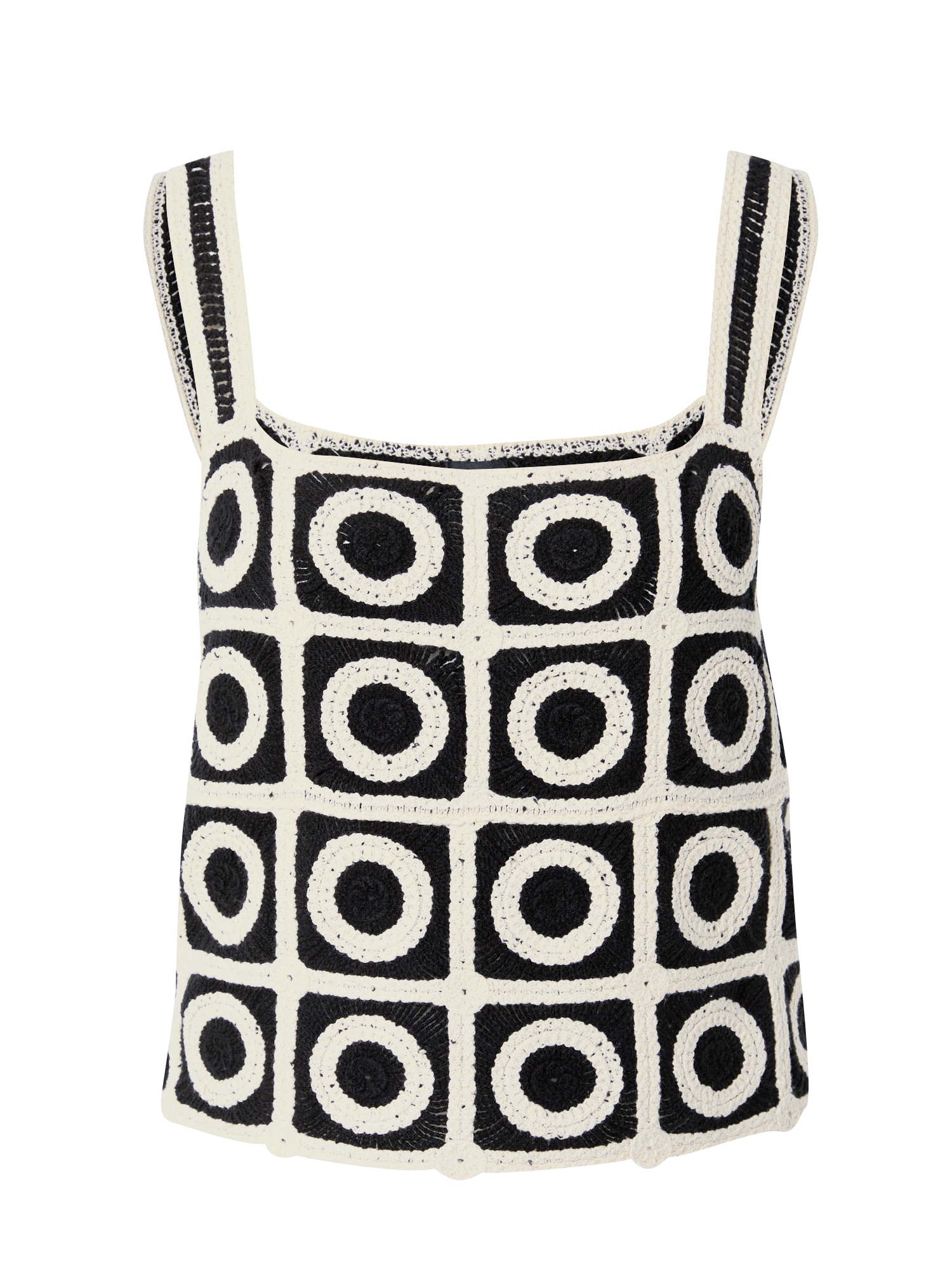 River Island Stick felső 'ULTIMATE'  fekete / fehér