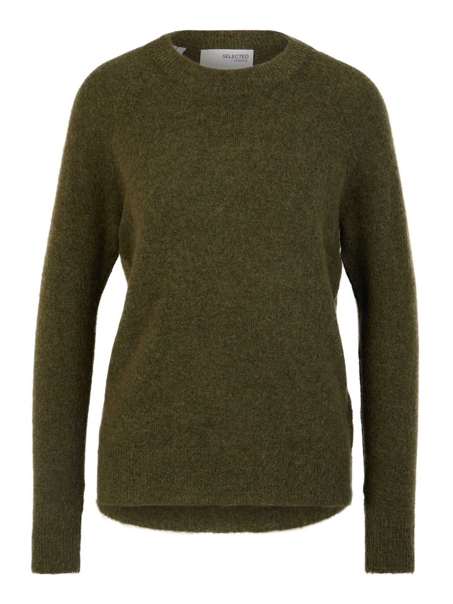 Selected Femme Tall Pulóver 'LULU'  sötétzöld