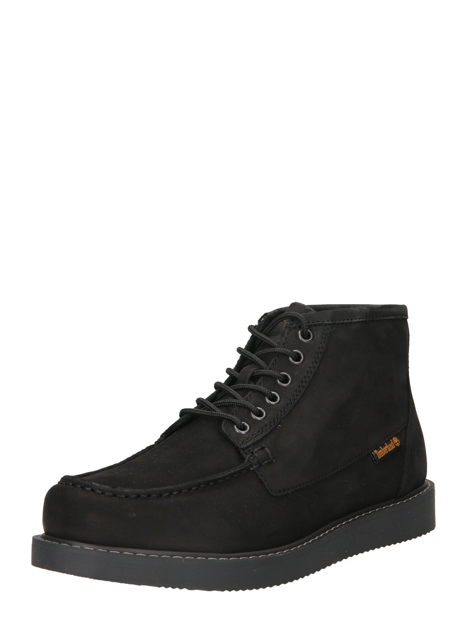TIMBERLAND Fűzős csizma 'Newmarket II'  fekete / sárga