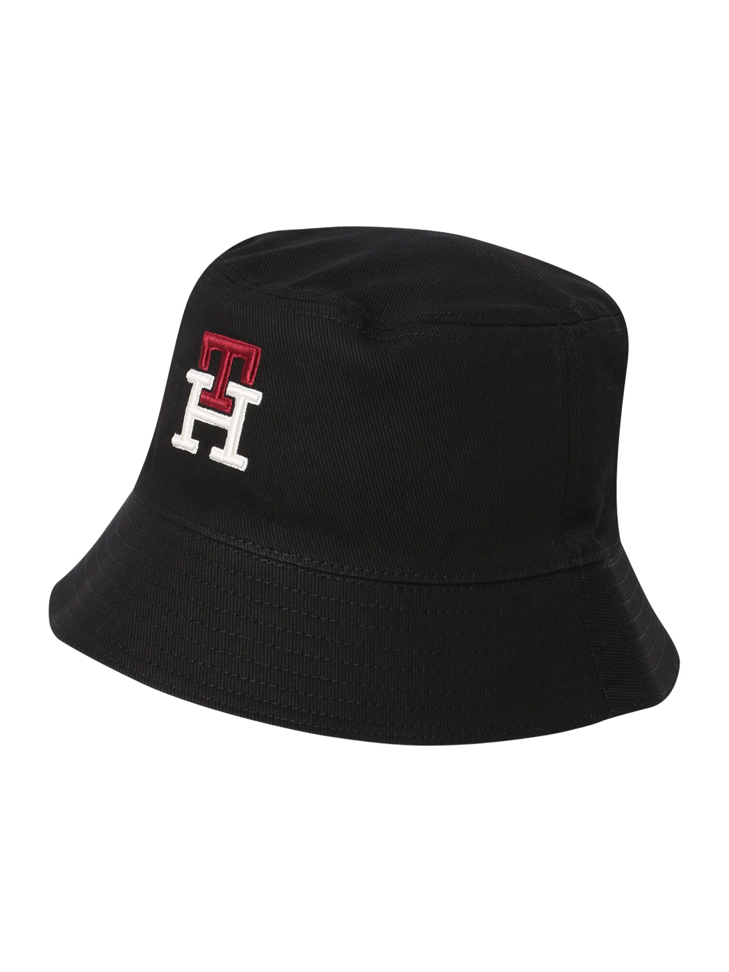 TOMMY HILFIGER Kalap  fekete / fehér / borvörös