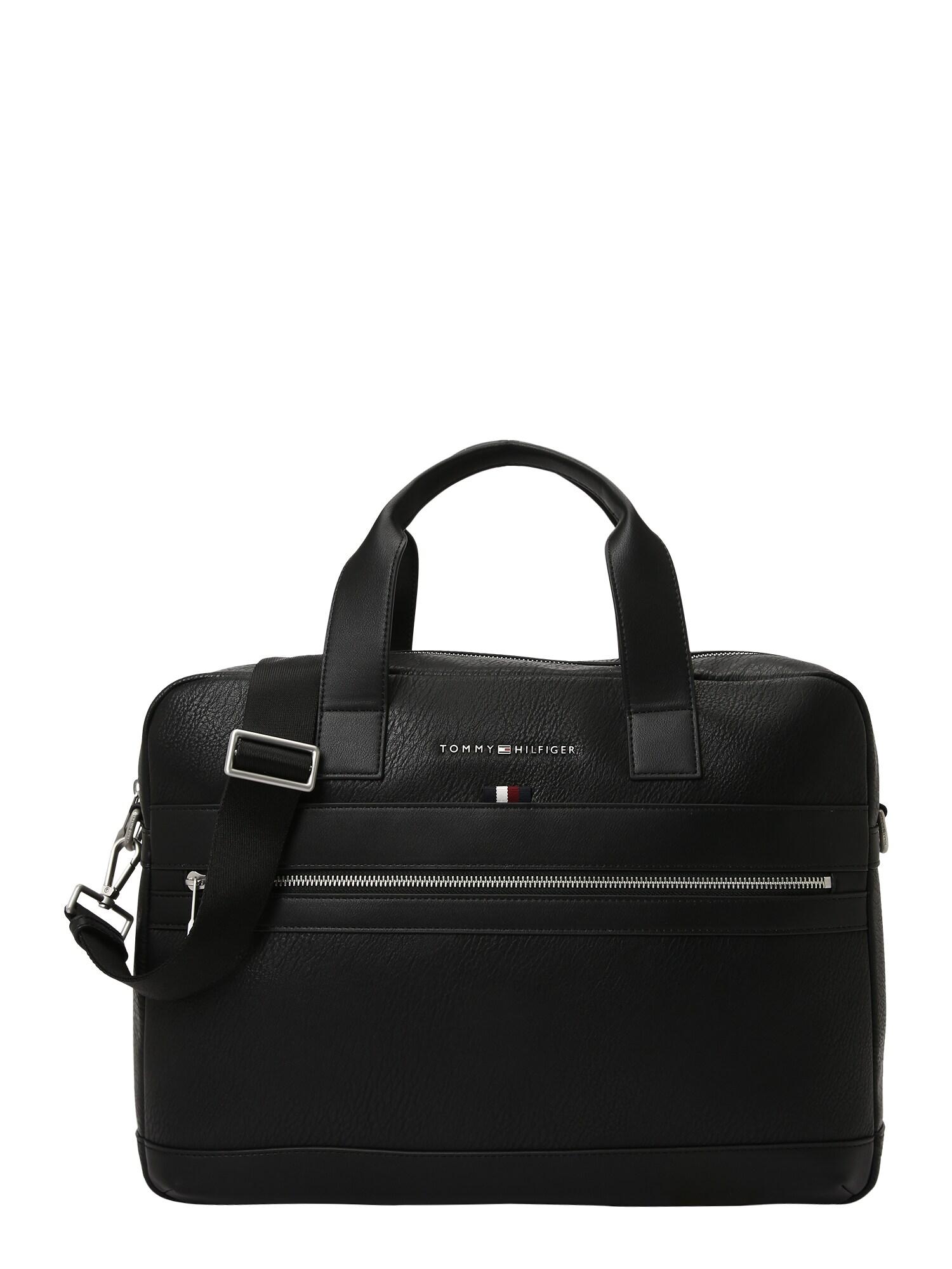 TOMMY HILFIGER Laptoptáskák  fekete / tengerészkék / ezüst / merlot