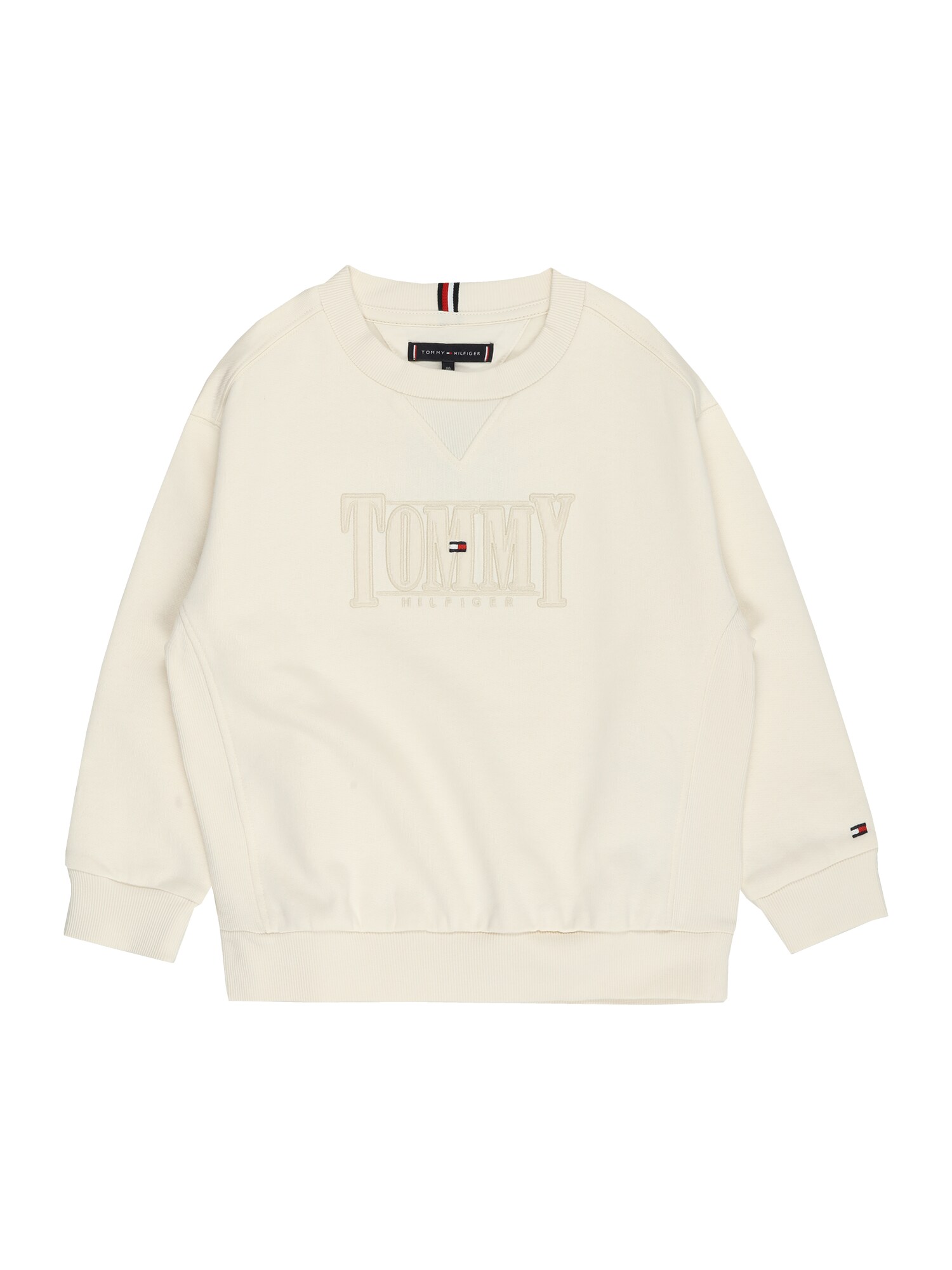 TOMMY HILFIGER Tréning póló  tengerészkék / vérvörös / gyapjúfehér