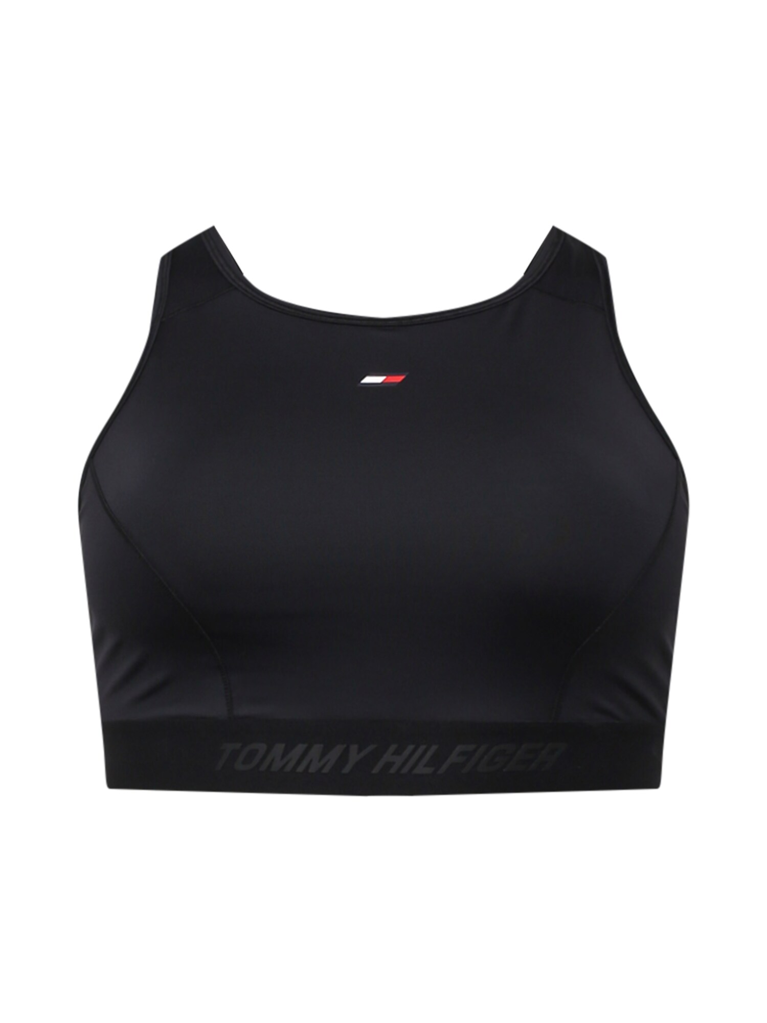Tommy Hilfiger Curve Melltartó  fekete / fehér / piros / tengerészkék