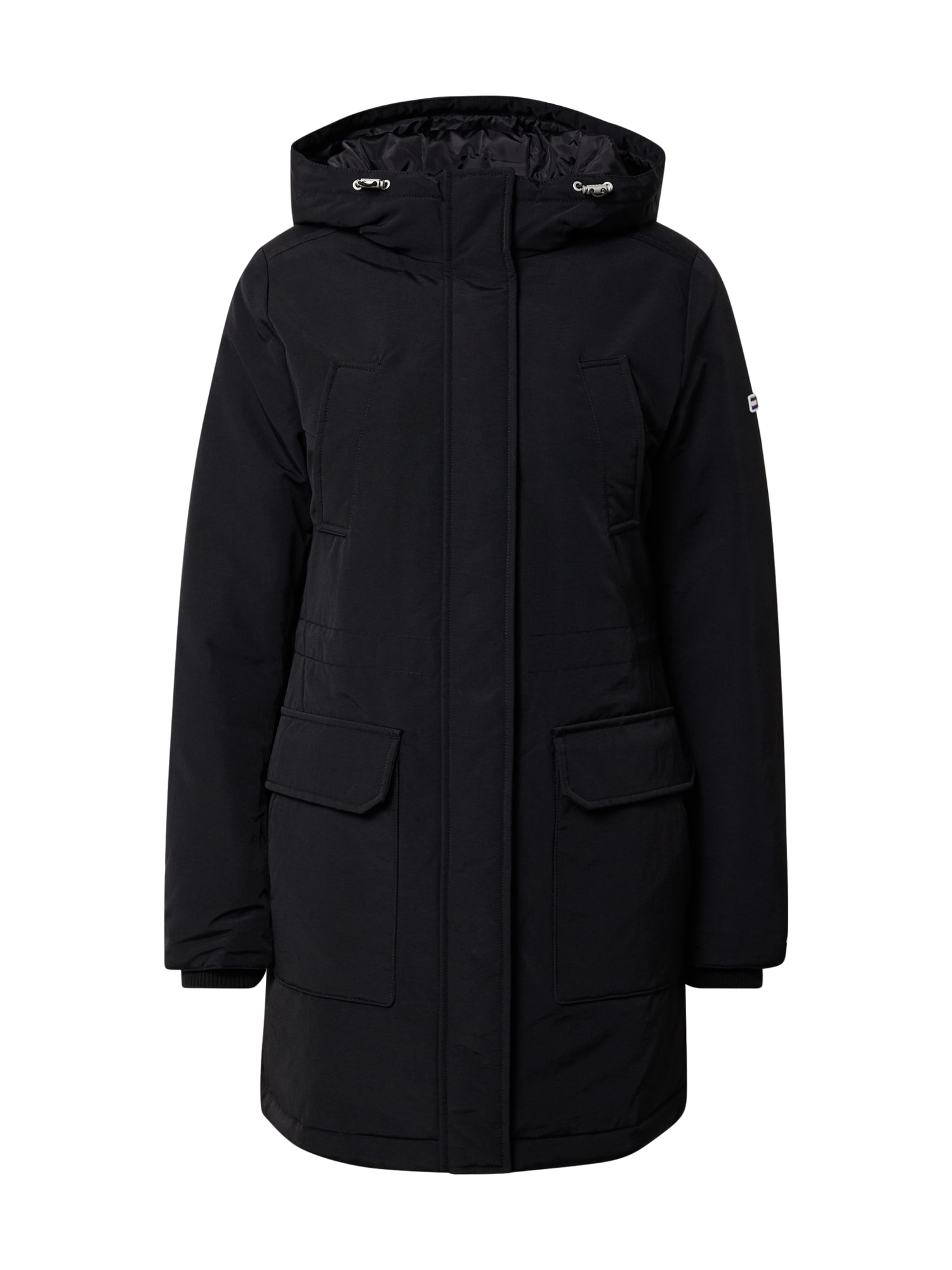 Tommy Jeans Átmeneti parka  fekete