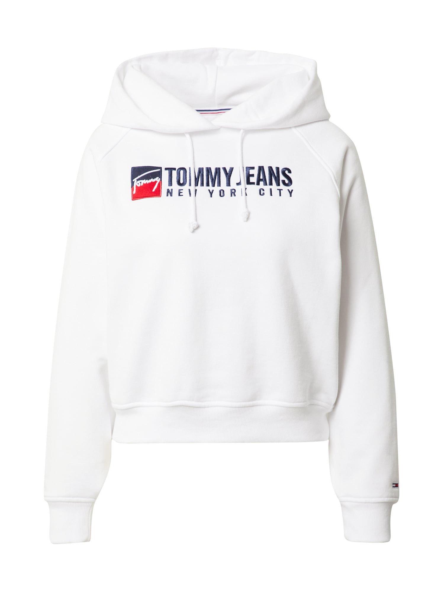Tommy Jeans Tréning póló  fehér / tengerészkék / piros