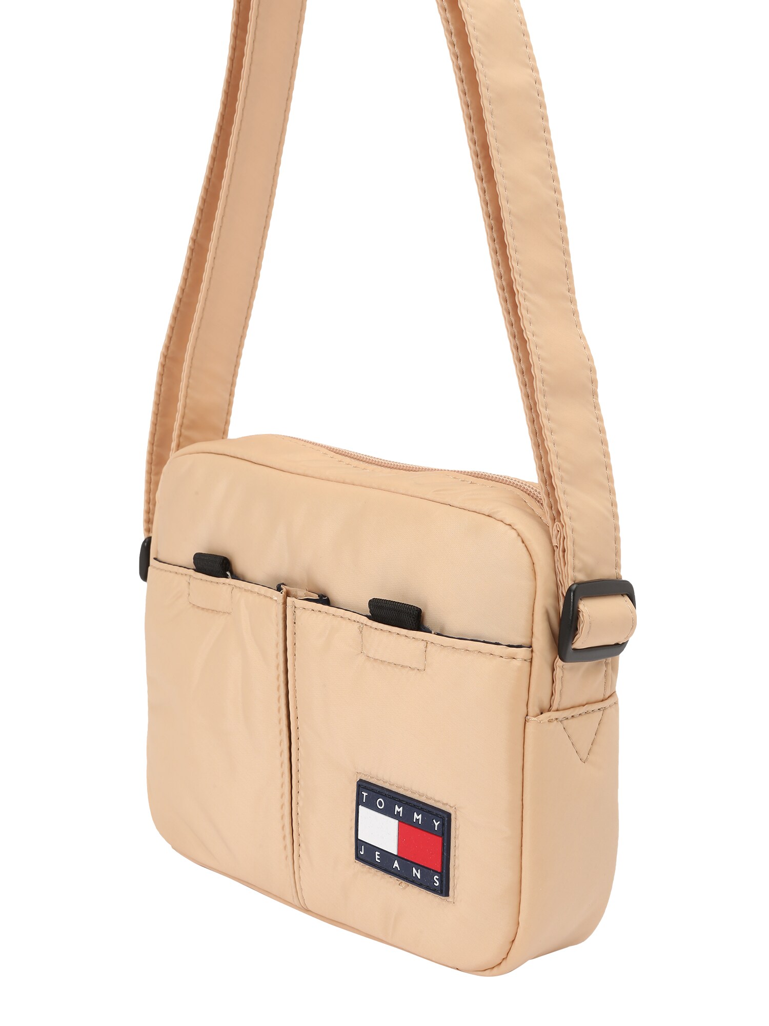 Tommy Jeans Válltáska  bézs / fehér / piros / tengerészkék