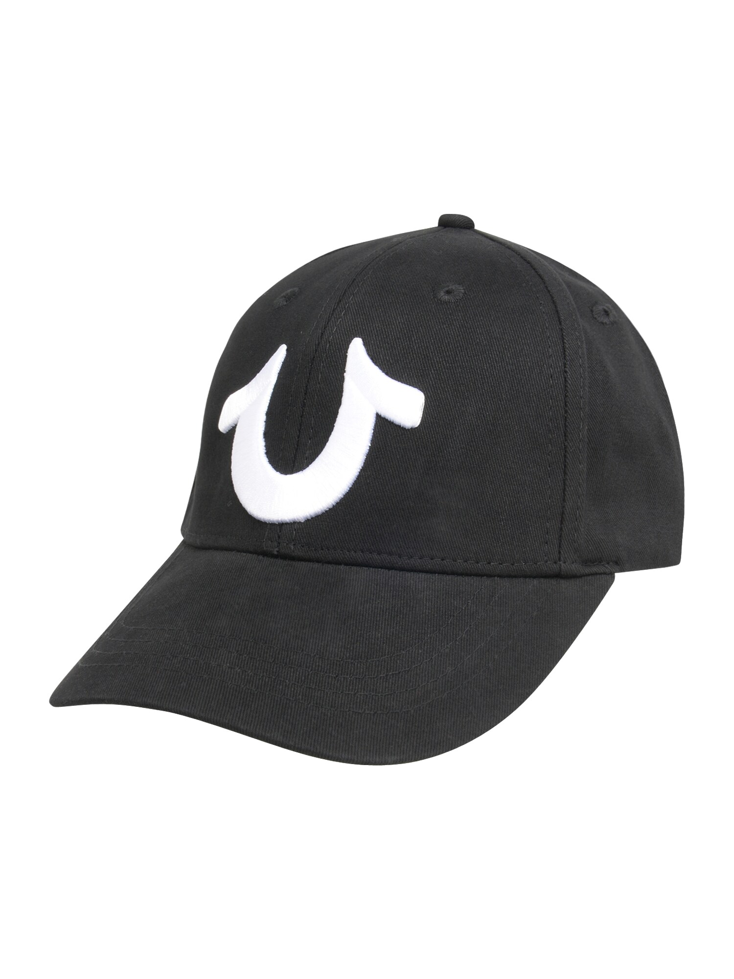 True Religion Sapkák  fekete / fehér