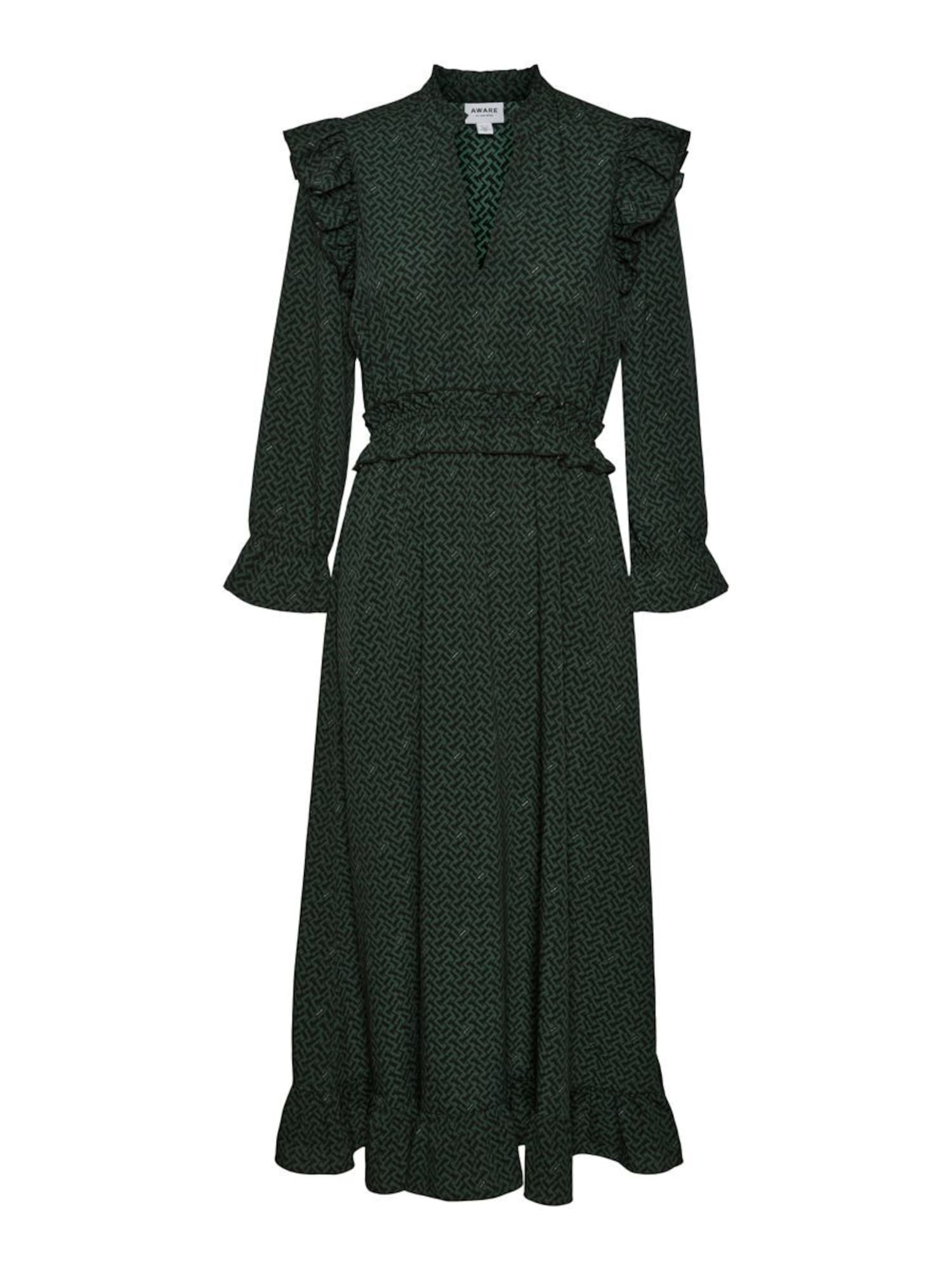 VERO MODA Ruha 'Vienna'  zöld / fekete
