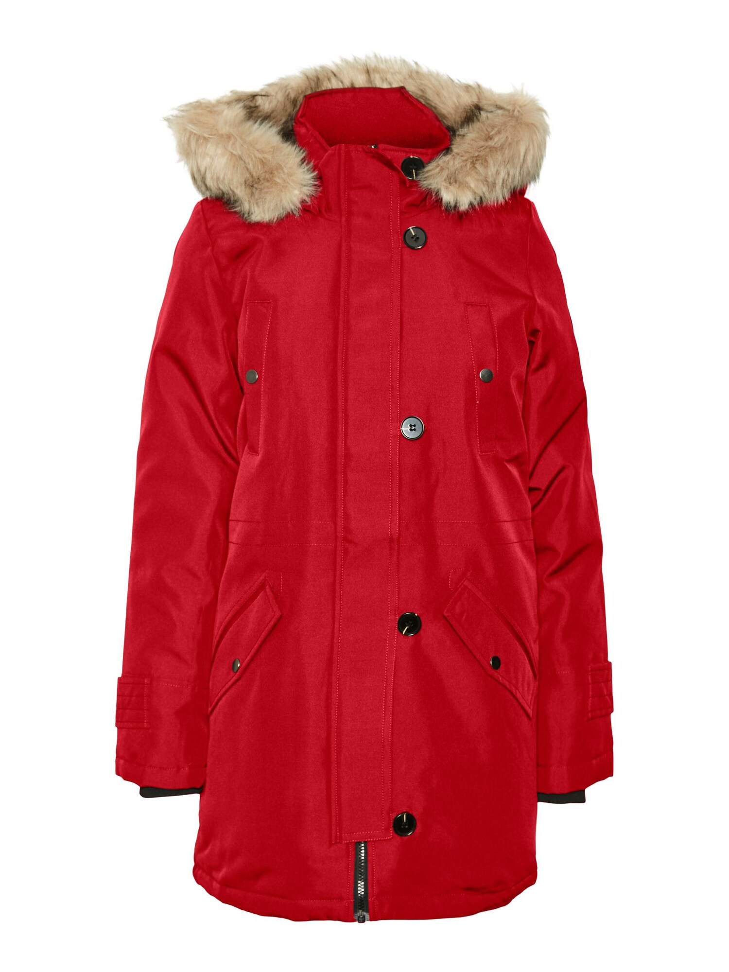 VERO MODA Télikabátok 'Storm'  tűzpiros