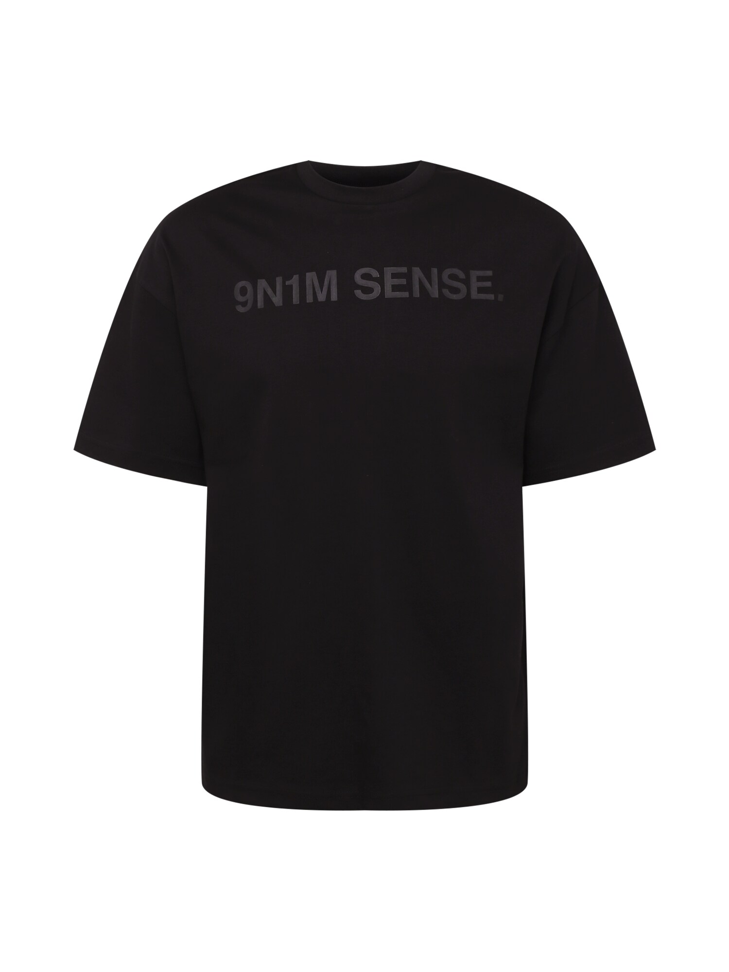 9N1M SENSE Póló  fekete / sötétszürke