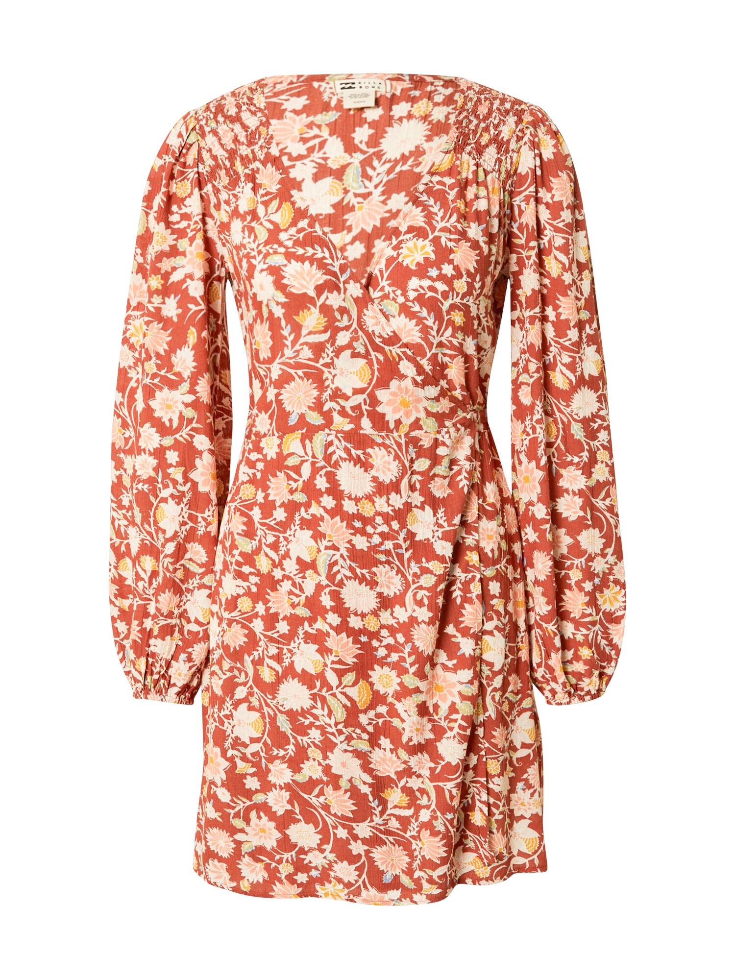 BILLABONG Ruha 'SPRING ROMANCE'  rozsdavörös / fehér / sárga / pasztellnarancs