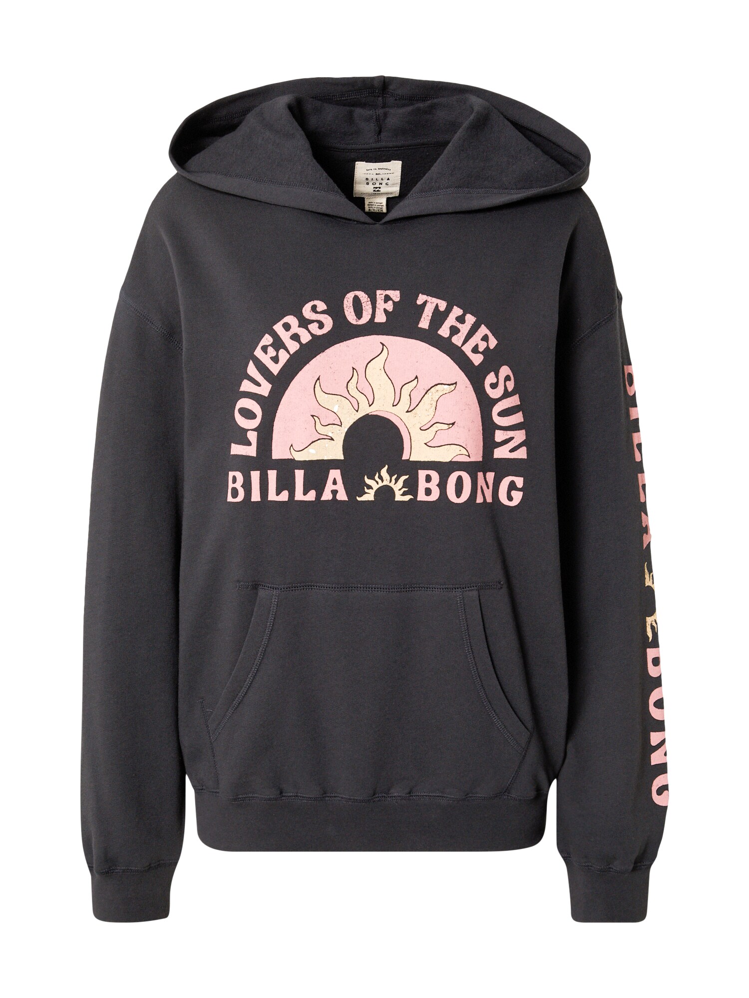 BILLABONG Tréning póló 'SUN LOVERS'  antracit / korál / narancs