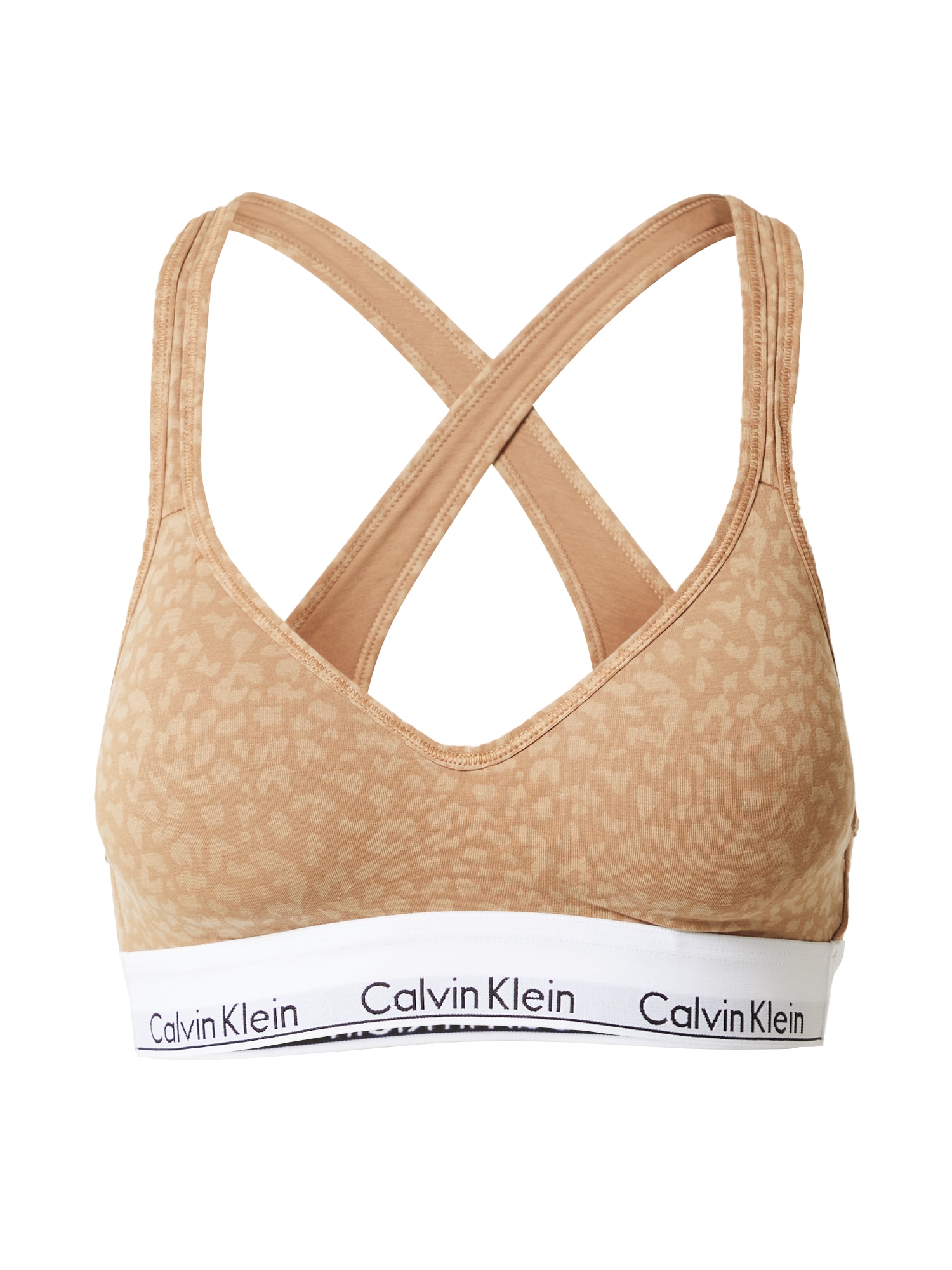 Calvin Klein Underwear Melltartó  fehér / fekete / világosbarna / bézs