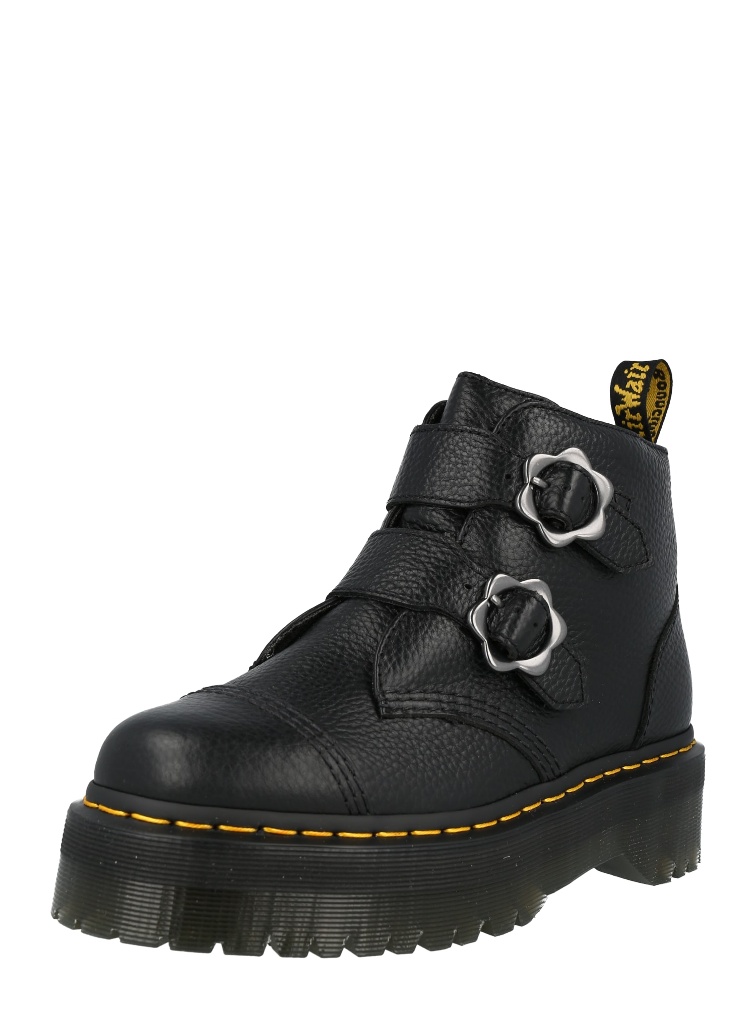 Dr. Martens Bakancsok 'Devon'  fekete / sárga