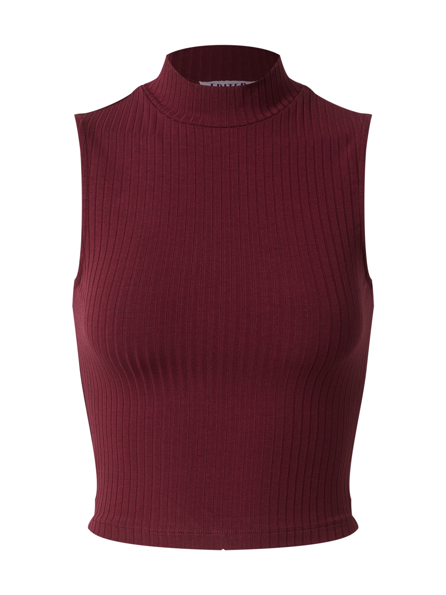 EDITED Top 'Kaori'  burgundi vörös