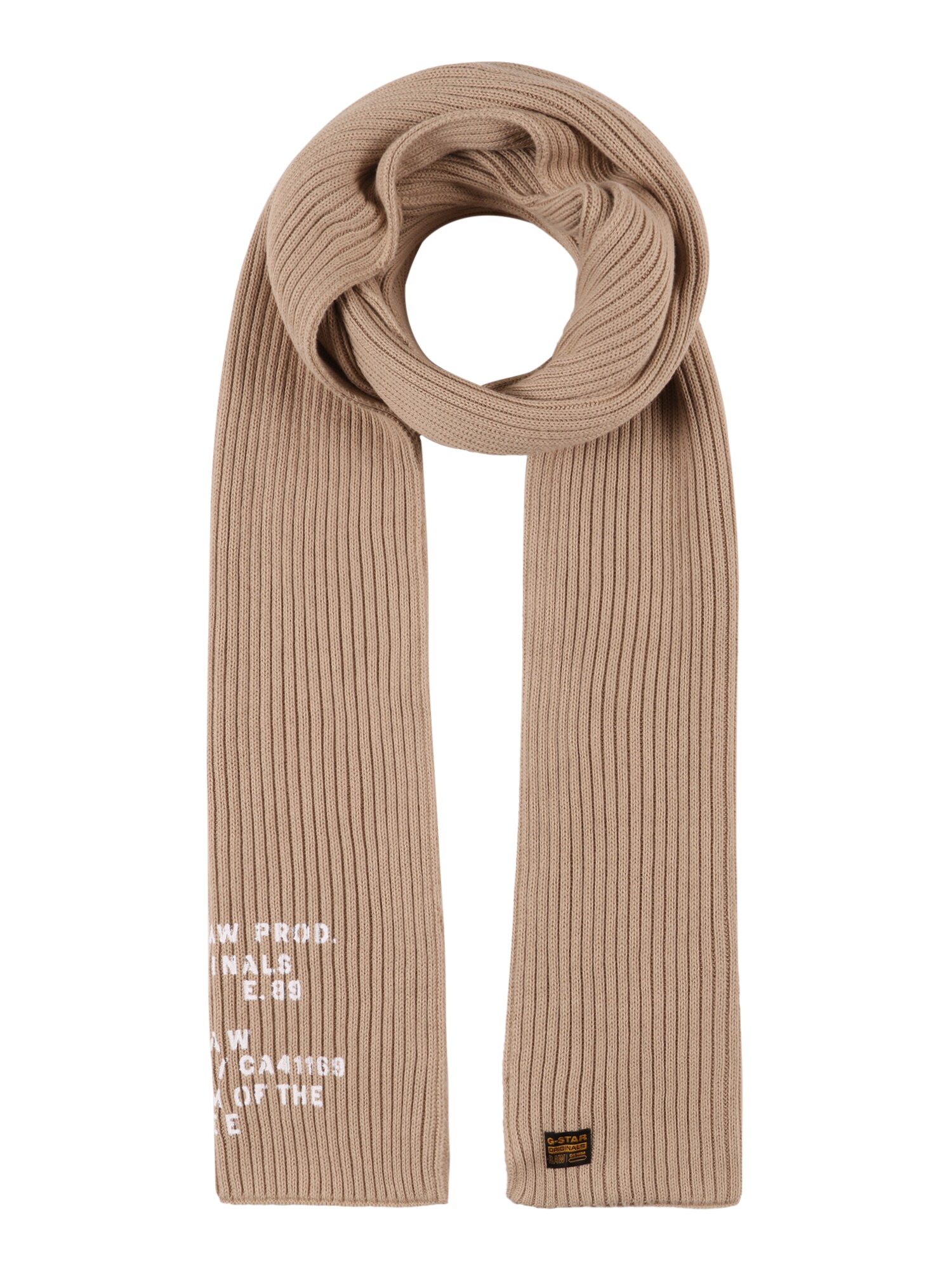 G-Star RAW Sál 'Effo'  khaki / fehér / fekete / aranysárga